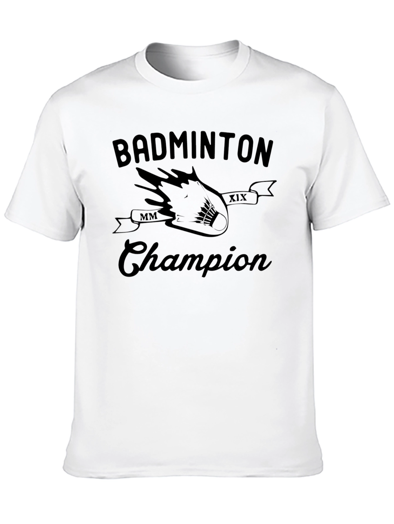 Badminton Champion Graphic T-Shirt