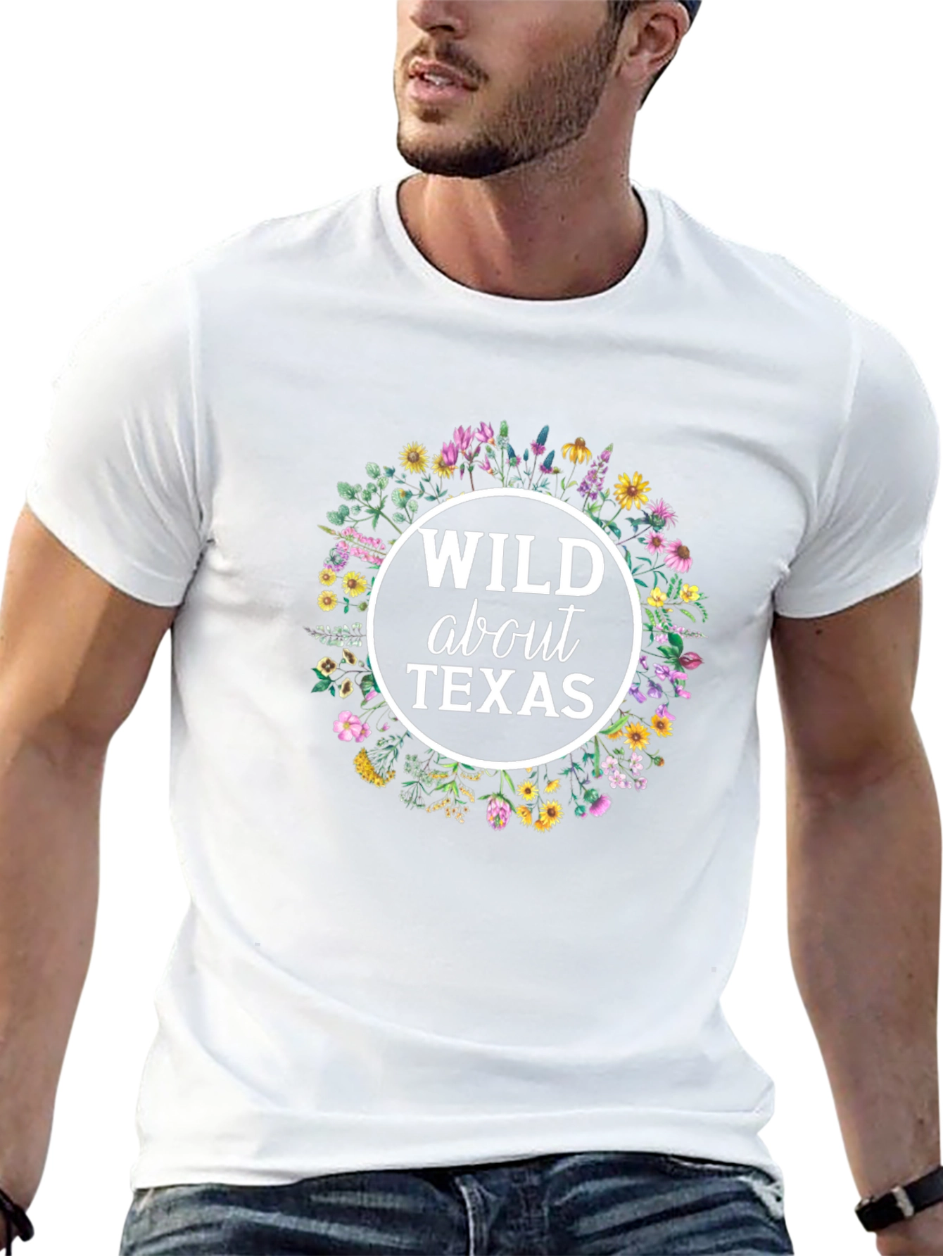 Wild About Texas Graphic Tee - Black