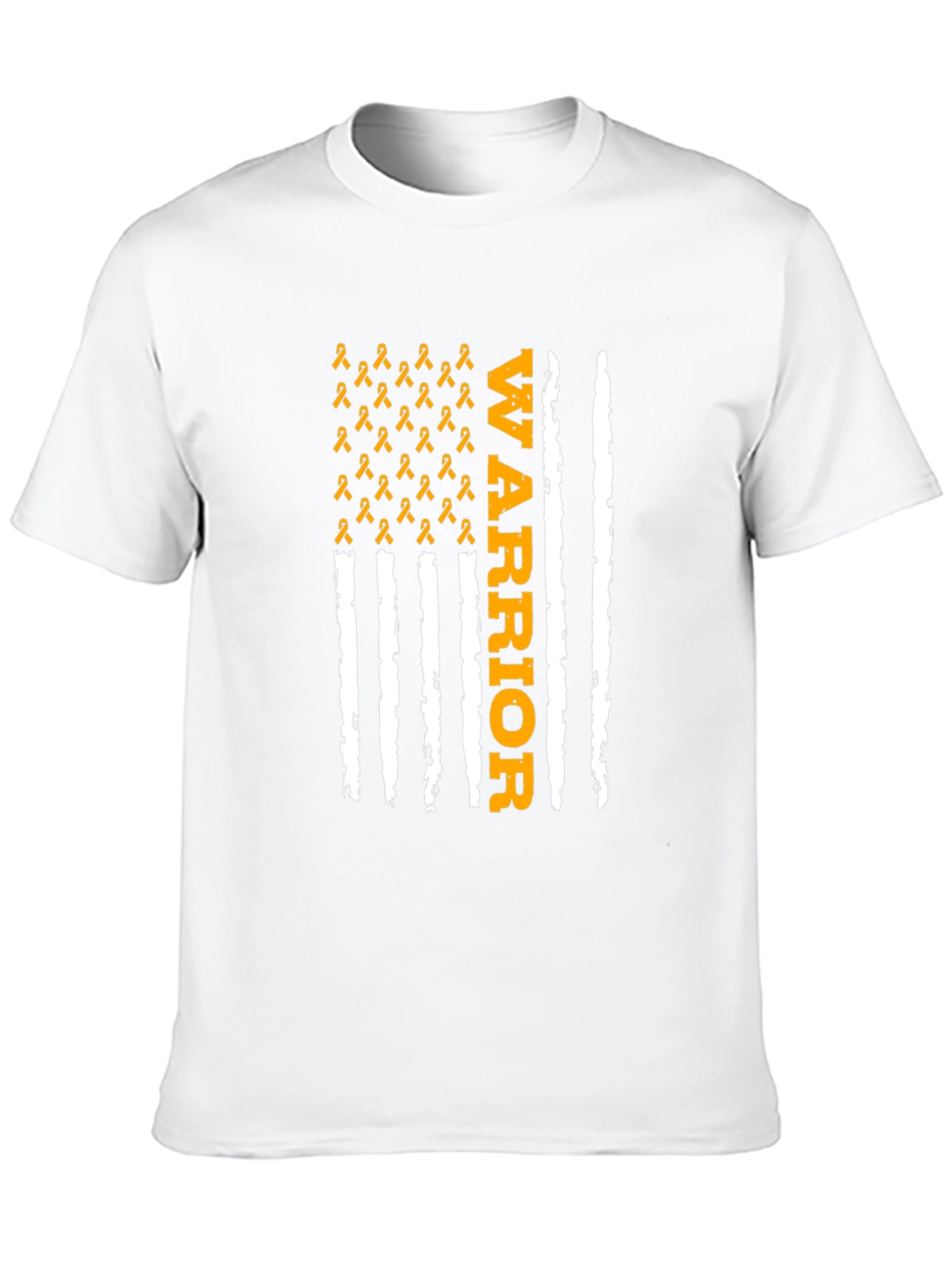Warrior Ribbon Flag Graphic Tee