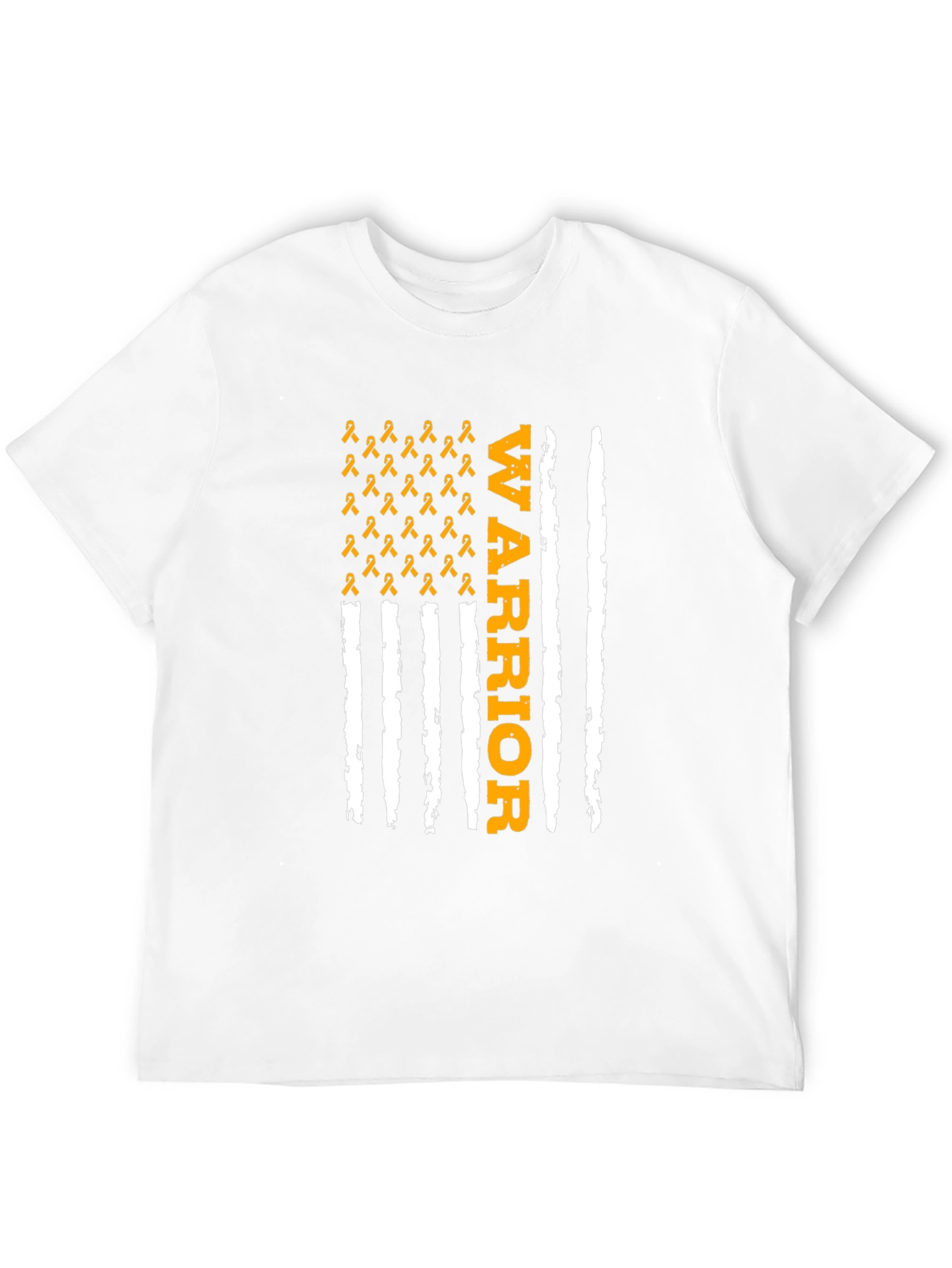 Warrior Ribbon Flag Graphic Tee