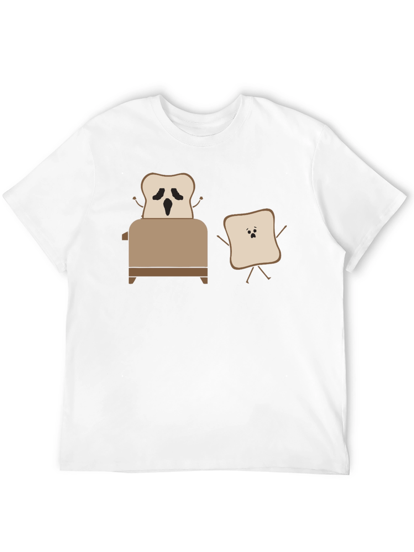 Funny Toast T-Shirt: Toaster Escape!