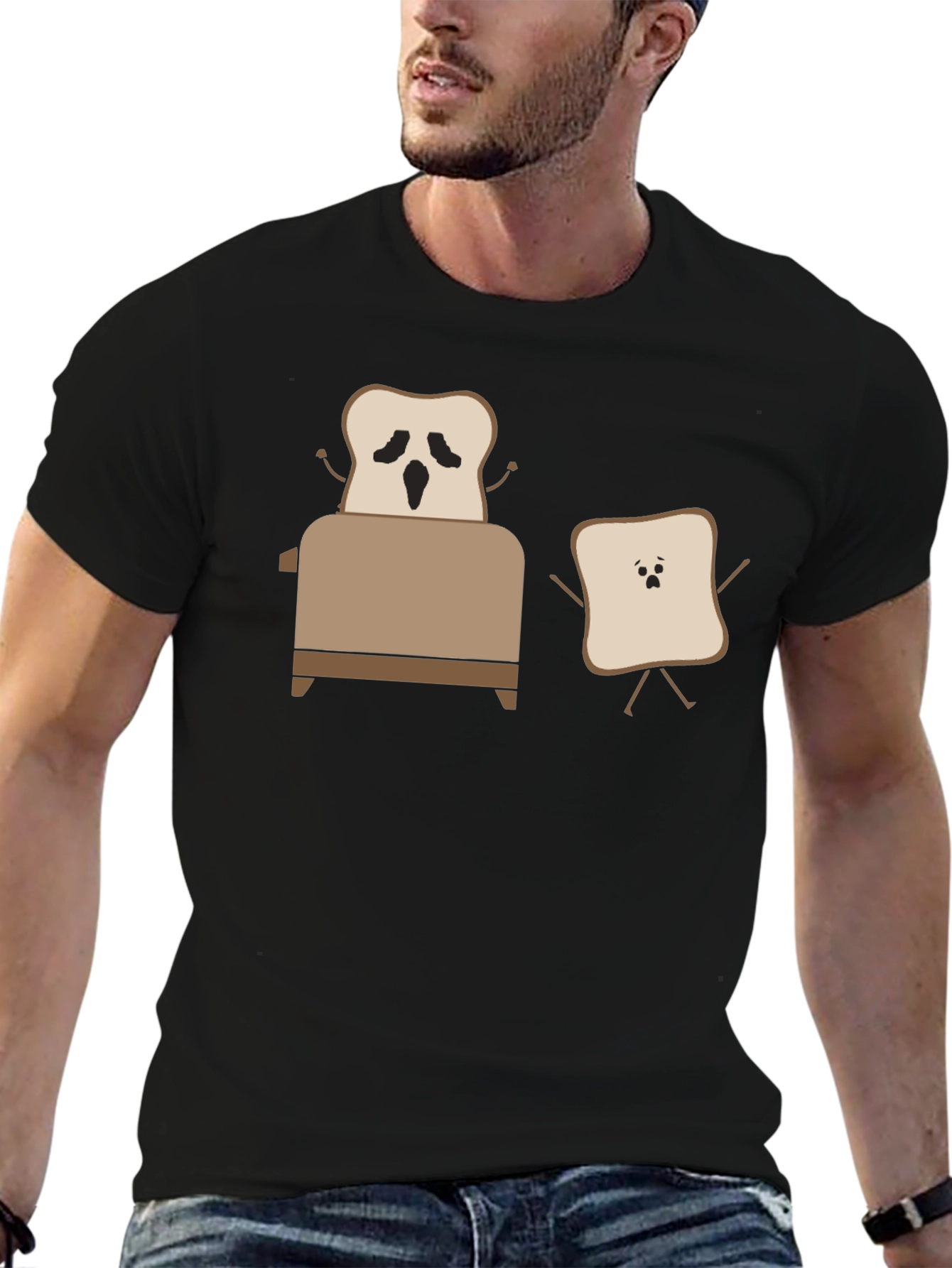 Funny Toast T-Shirt: Toaster Escape!