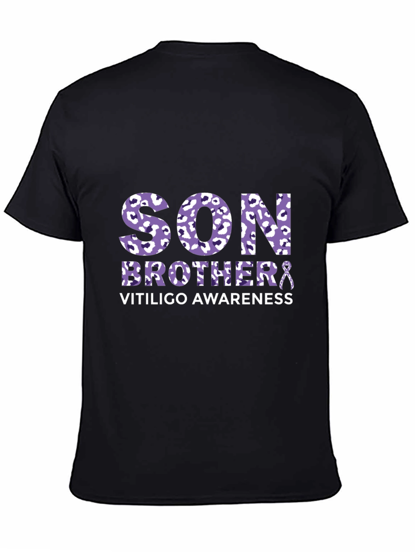 Vitiligo Awareness Son Brother T-Shirt