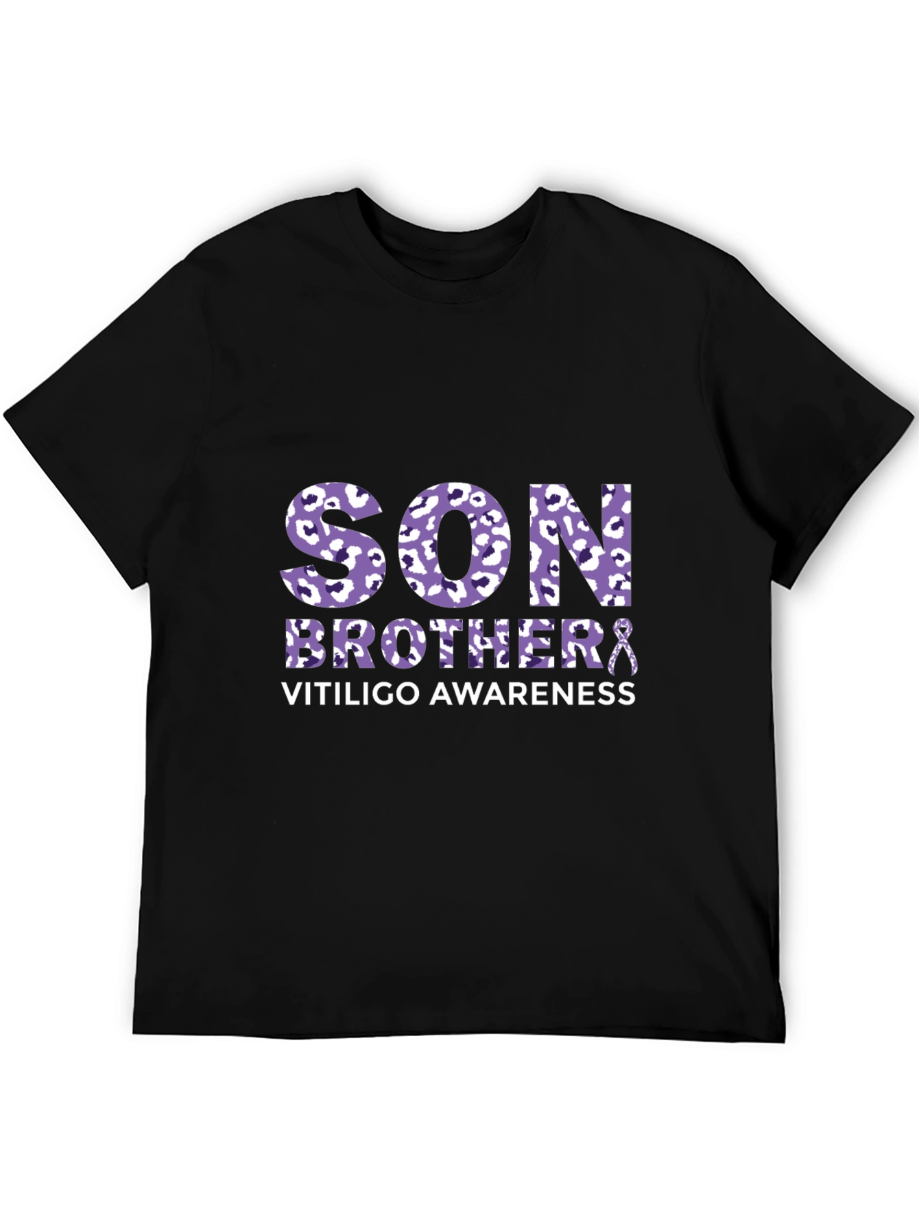 Vitiligo Awareness Son Brother T-Shirt