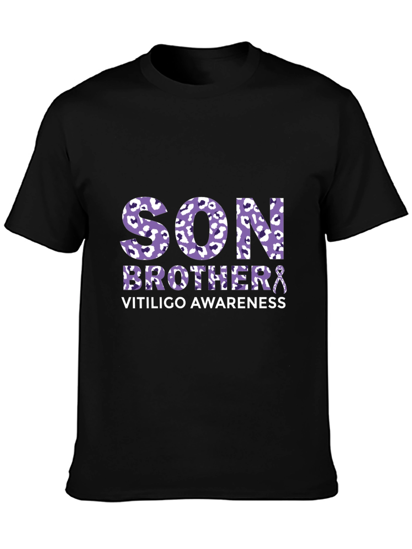 Vitiligo Awareness Son Brother T-Shirt
