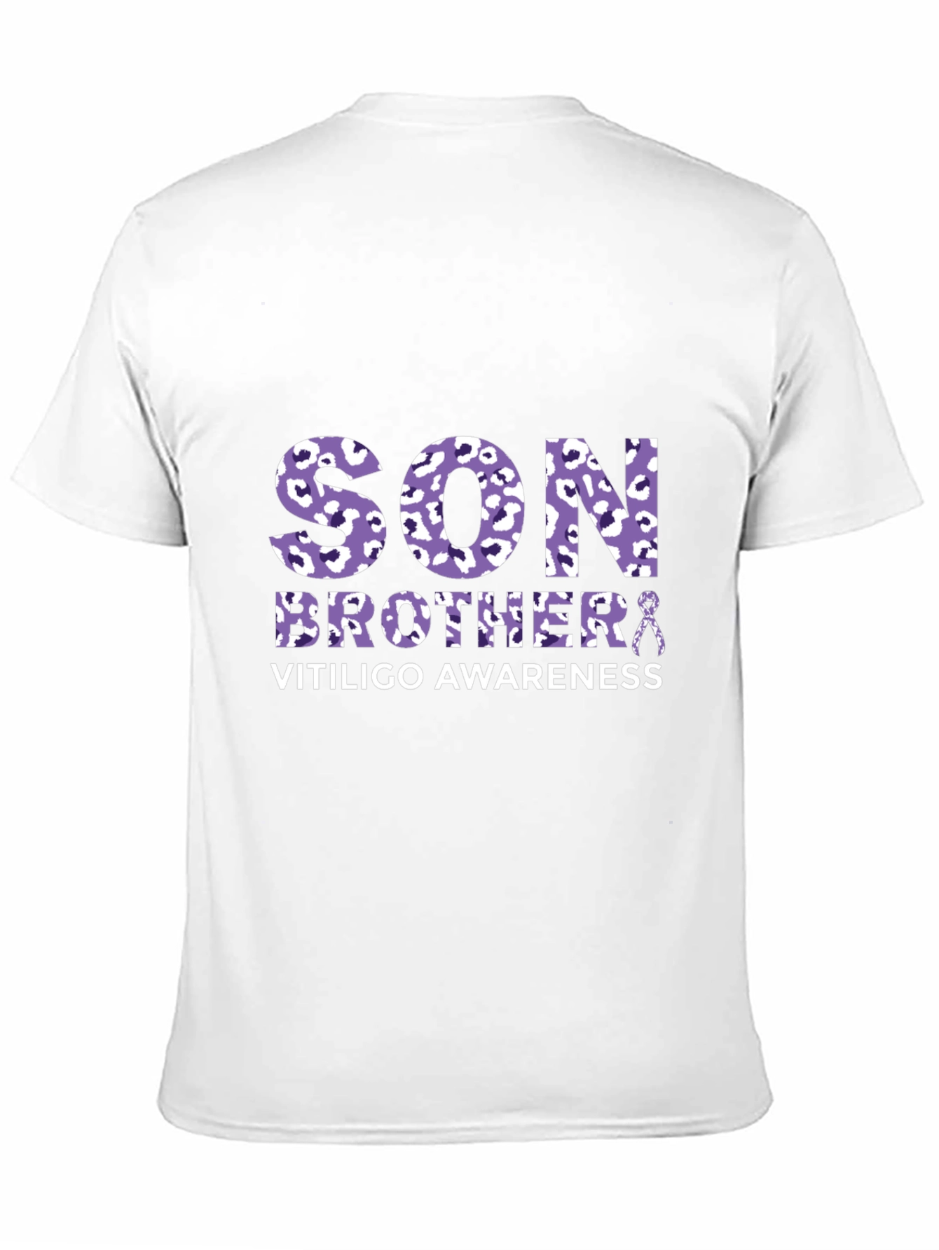 Vitiligo Awareness Son Brother T-Shirt