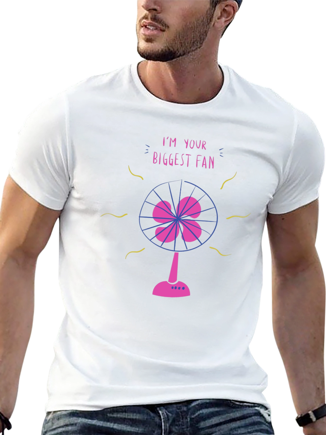 Im Your Biggest Fan Graphic T-Shirt