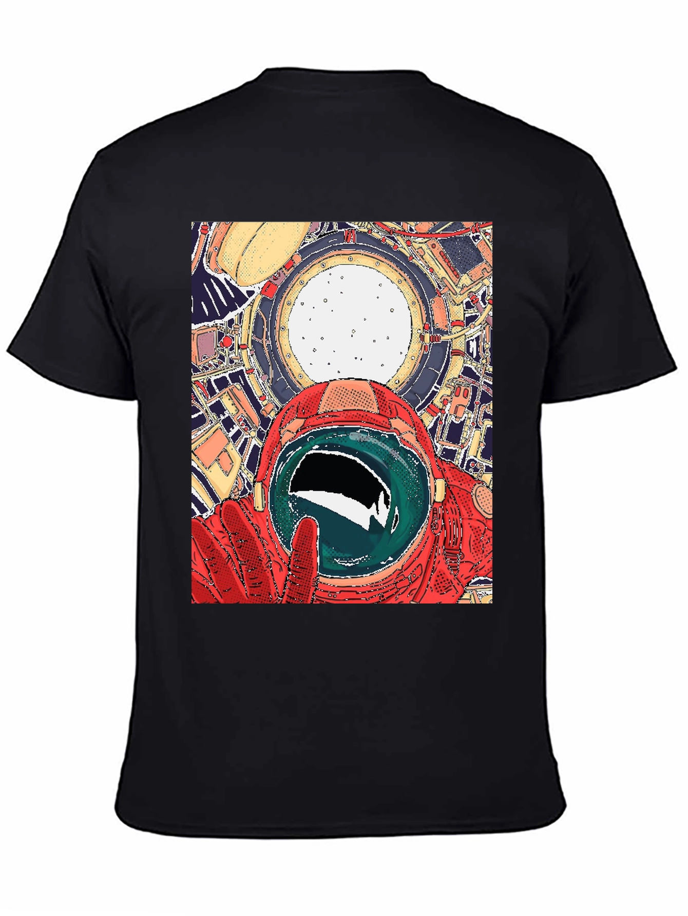 Astronaut Space Art Graphic T-Shirt