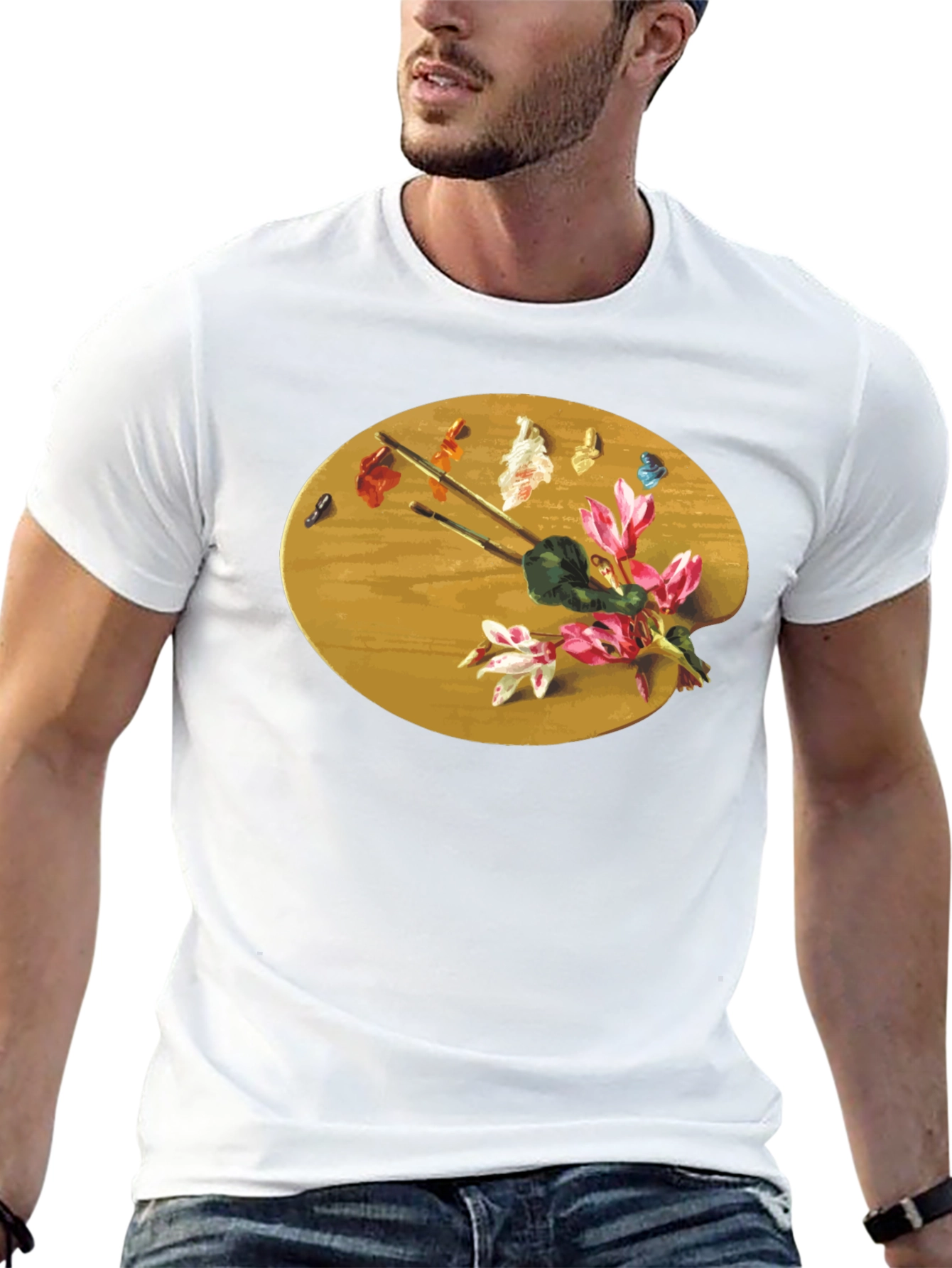 Artist Palette Graphic Tee - Painters T-Shirt