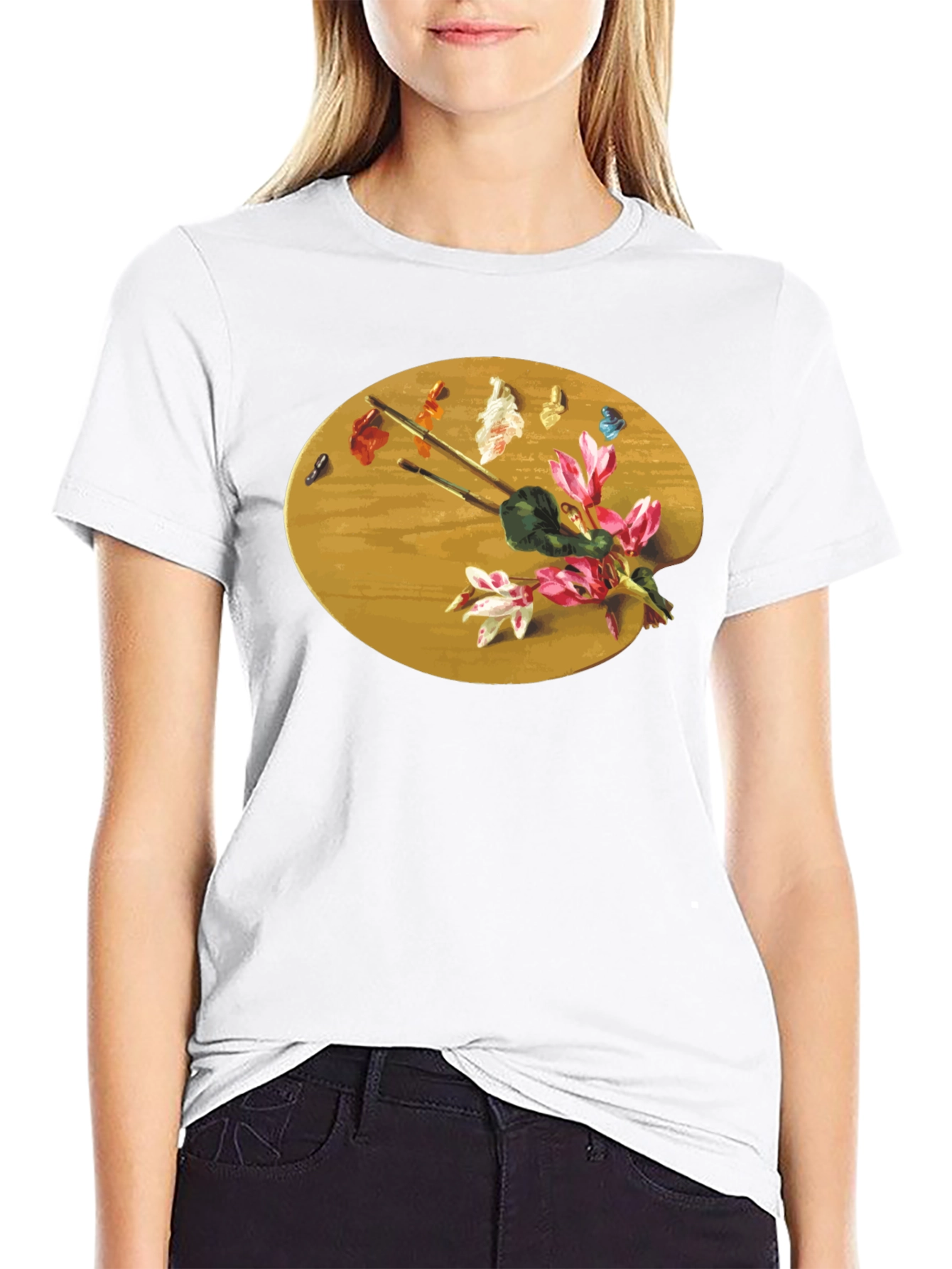 Artist Palette Graphic Tee - Painters T-Shirt