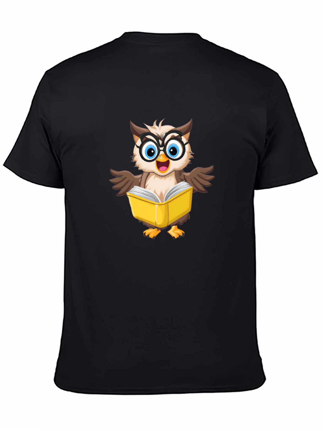 Owl Reading Book T-Shirt - Smart & Stylish Tee