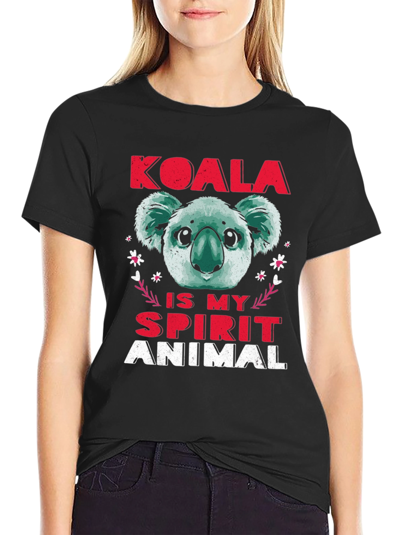 Koala Spirit Animal T-Shirt - Cute Graphic Tee
