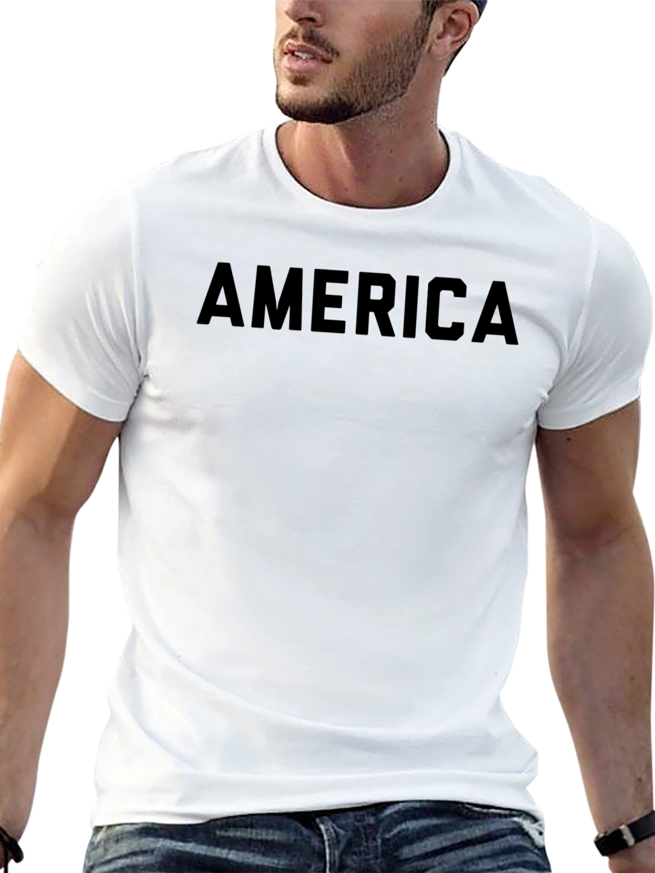 America Tee - Bold Patriotic T-Shirt