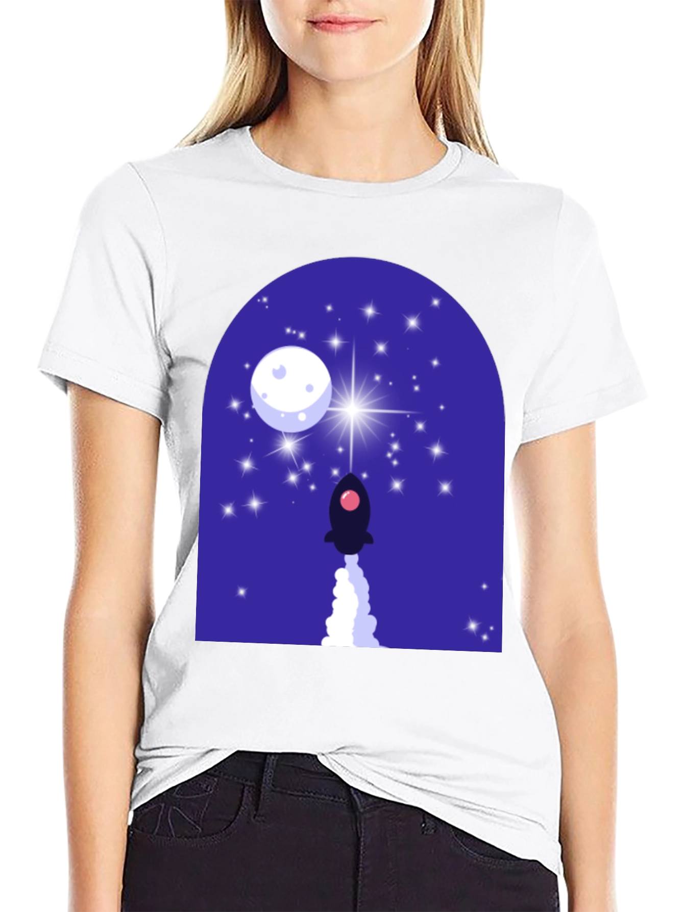 Rocket Launch Graphic T-Shirt