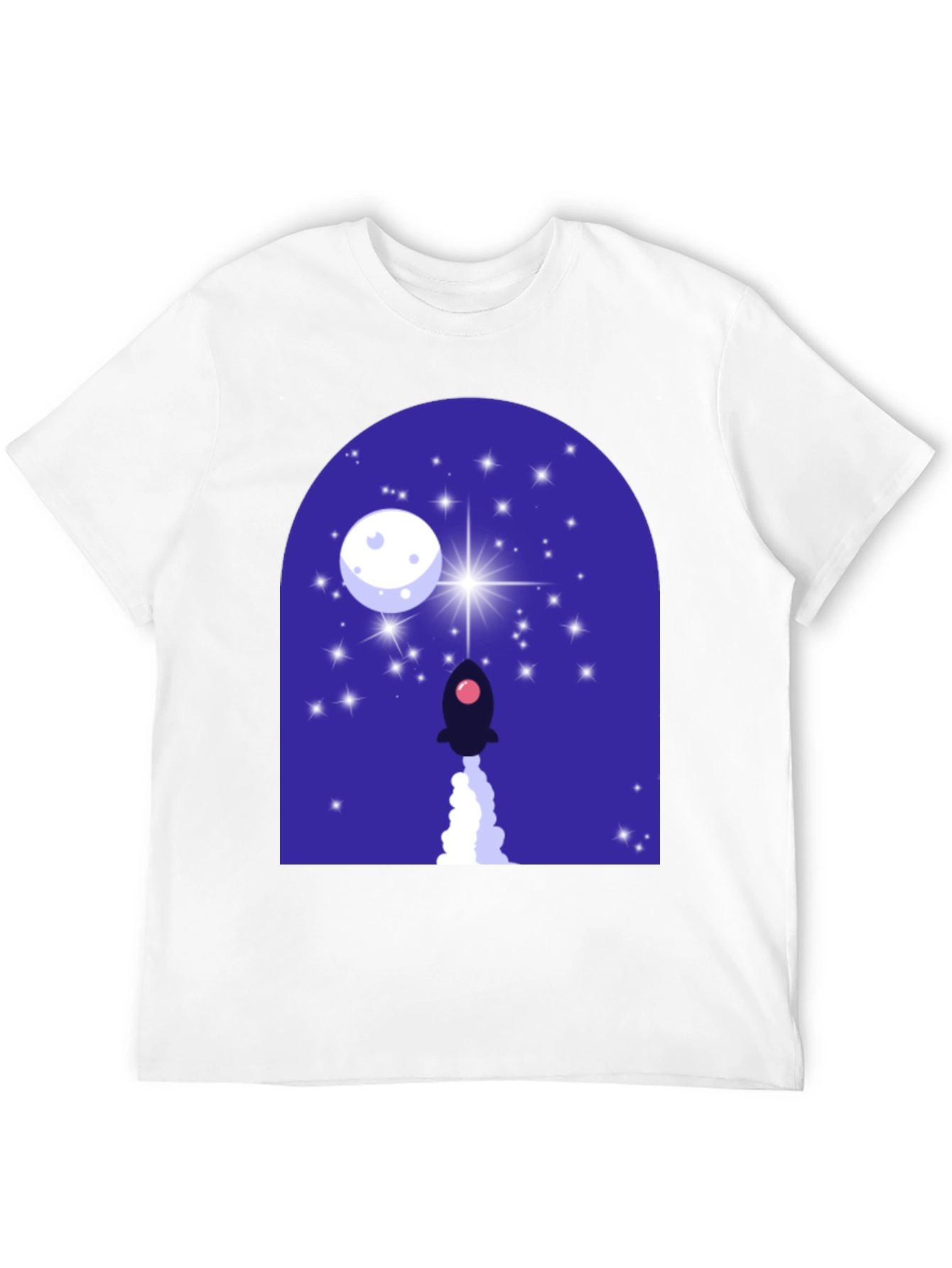 Rocket Launch Graphic T-Shirt