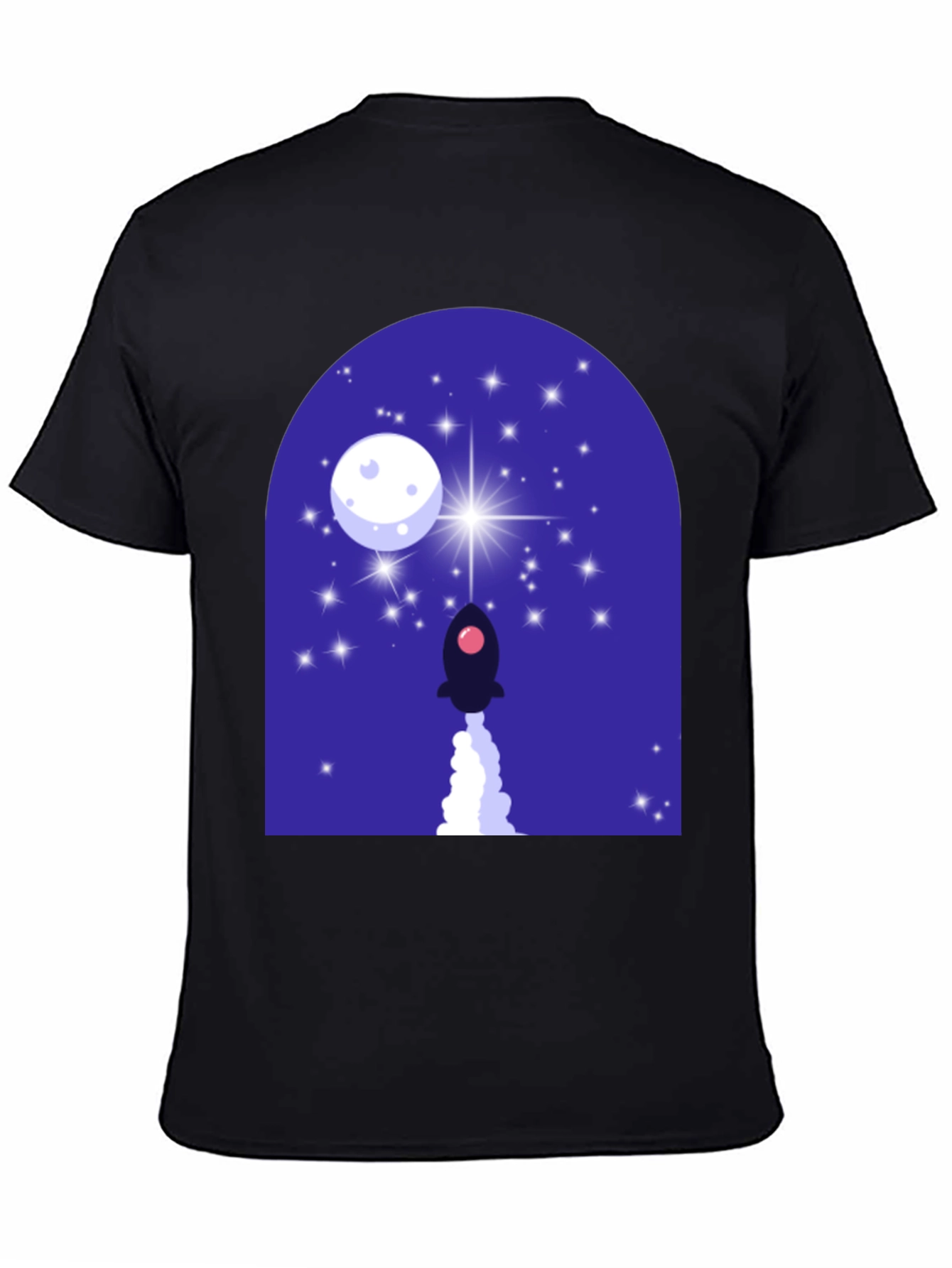 Rocket Launch Graphic T-Shirt