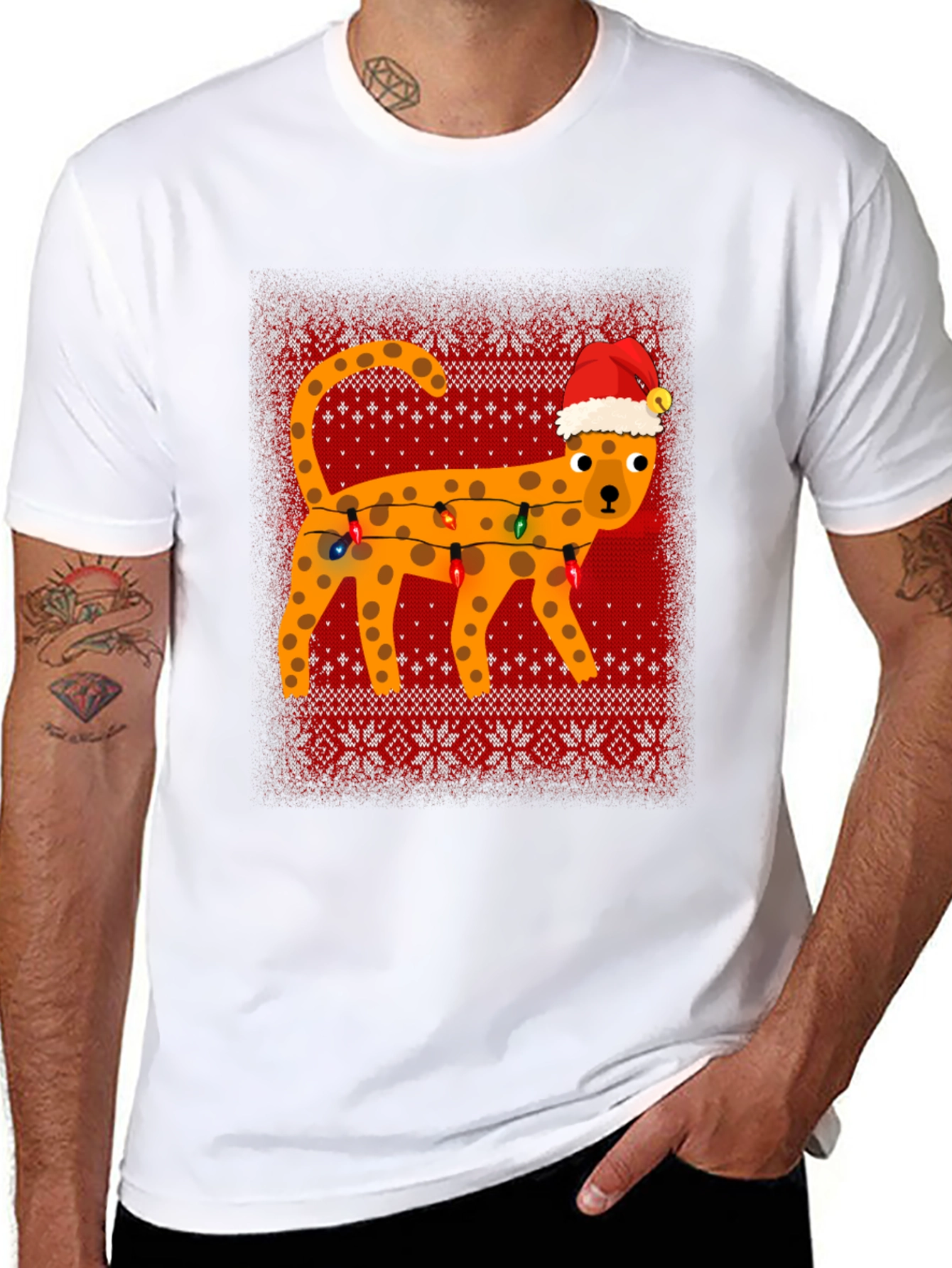 Christmas Cat T-Shirt