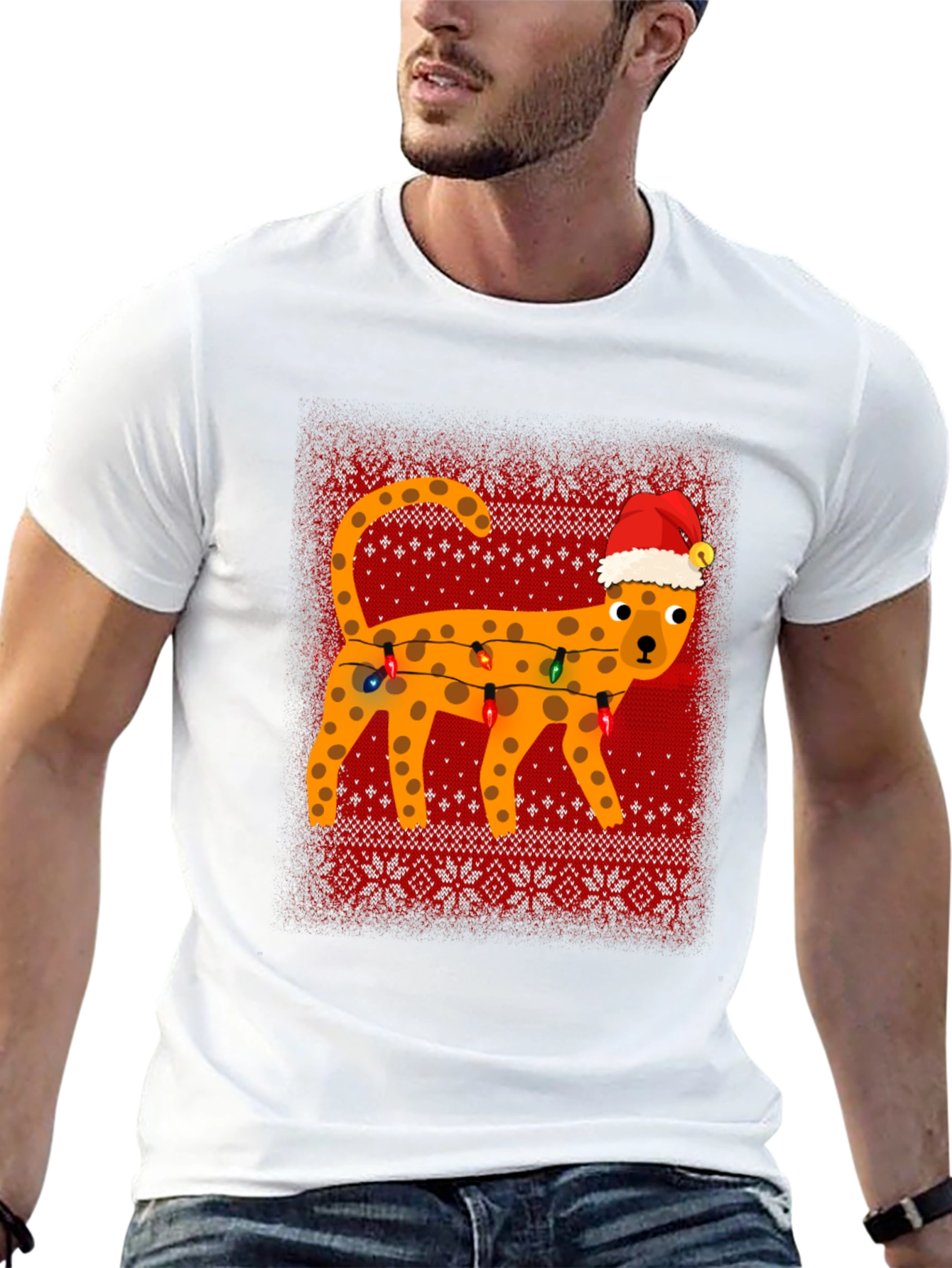 Christmas Cat T-Shirt