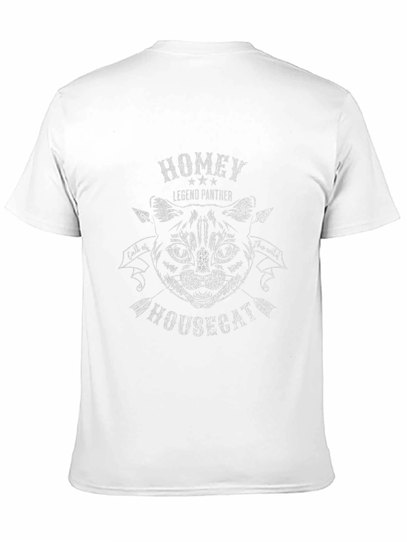 Homey Housecat Legend Panther Graphic T-Shirt