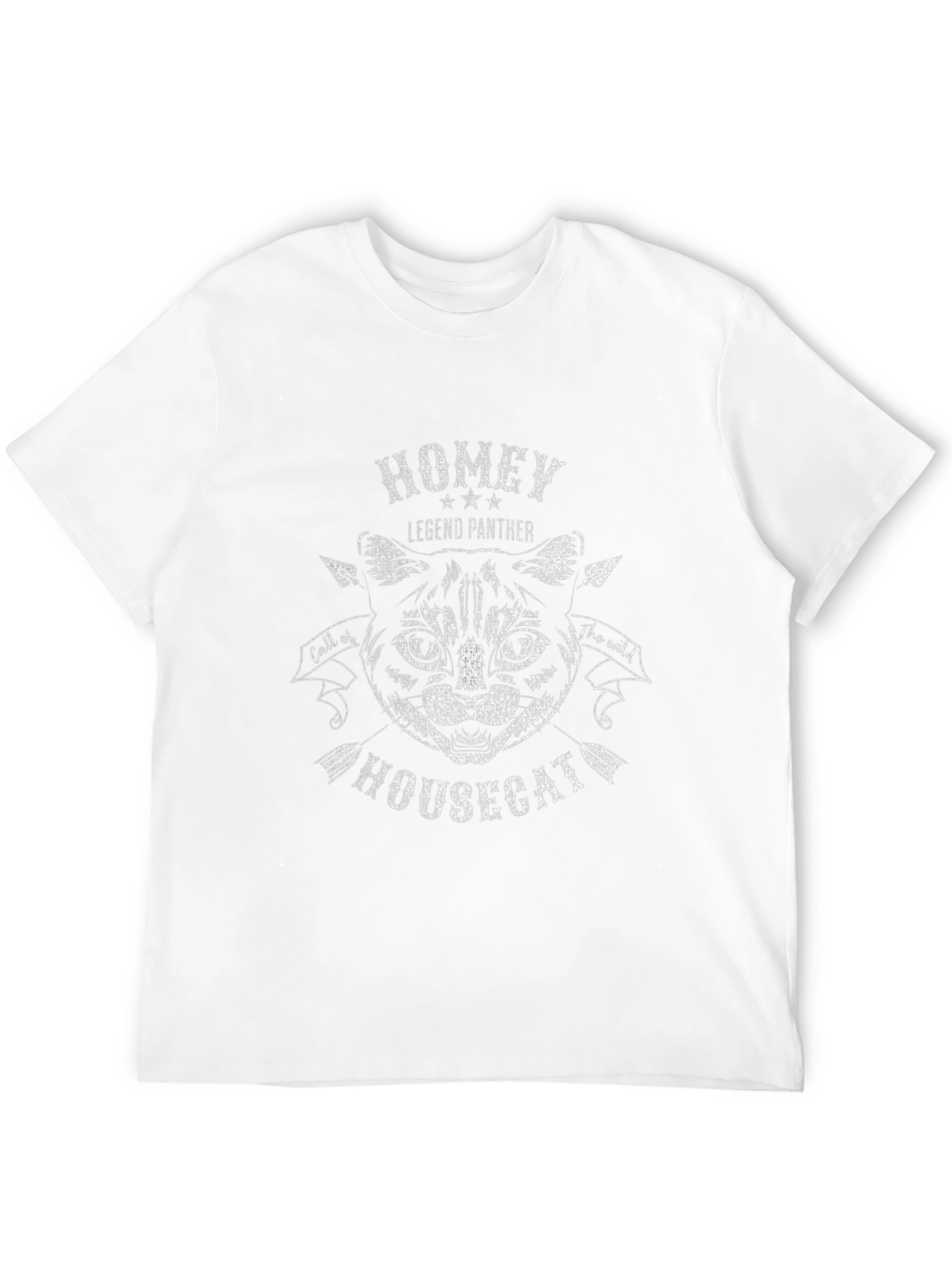 Homey Housecat Legend Panther Graphic T-Shirt