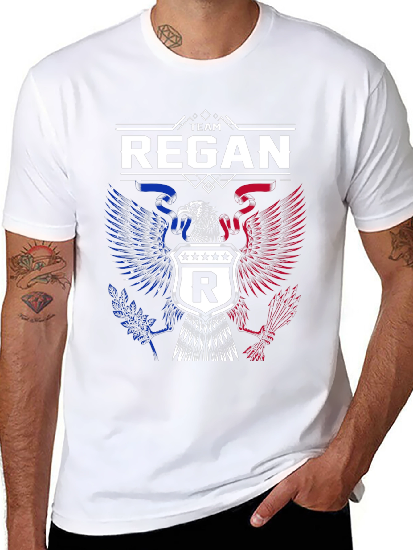 Team Regan Eagle Crest Graphic Tee