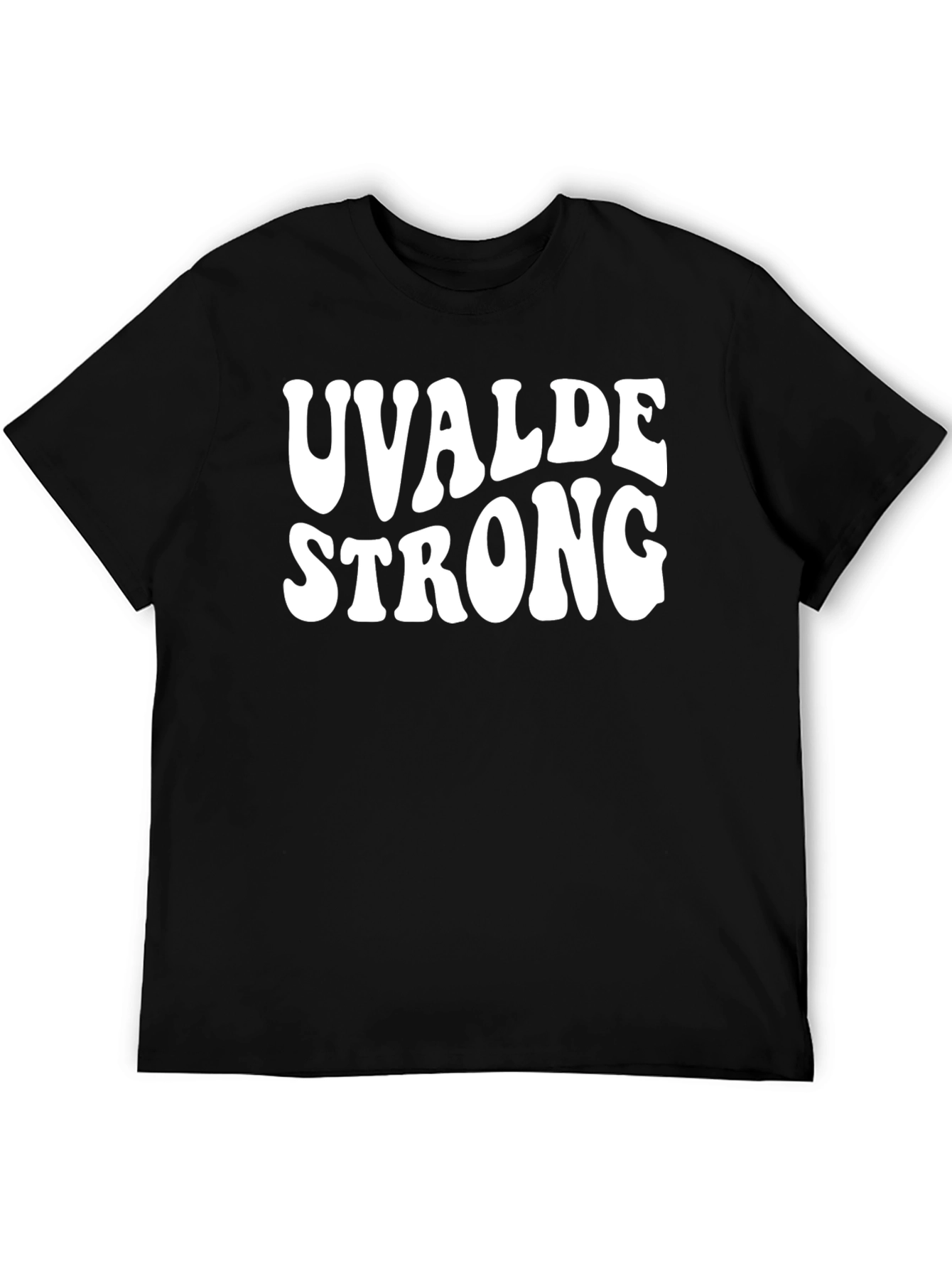 Uvalde Strong Black T-Shirt