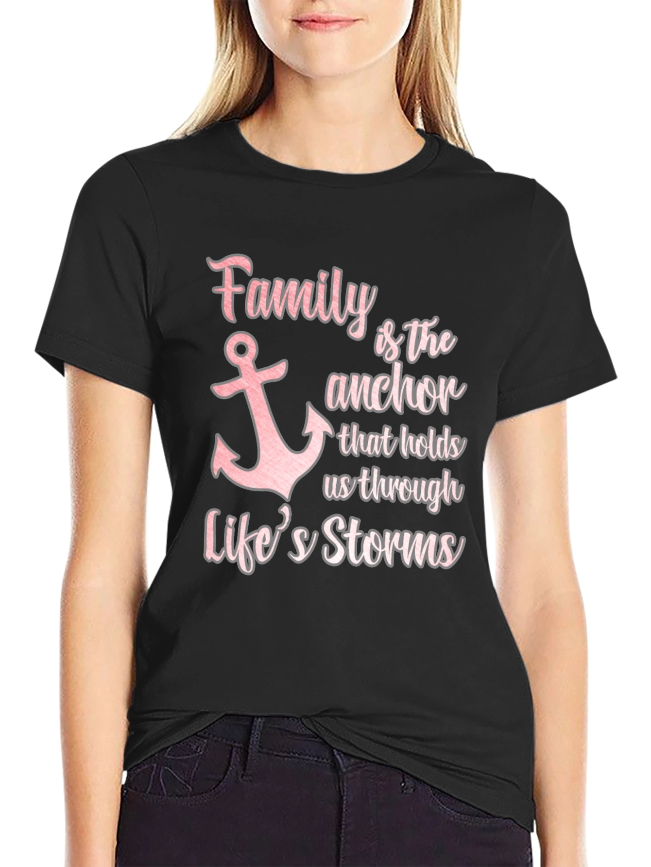 Family Anchor T-Shirt - Comfort & Style