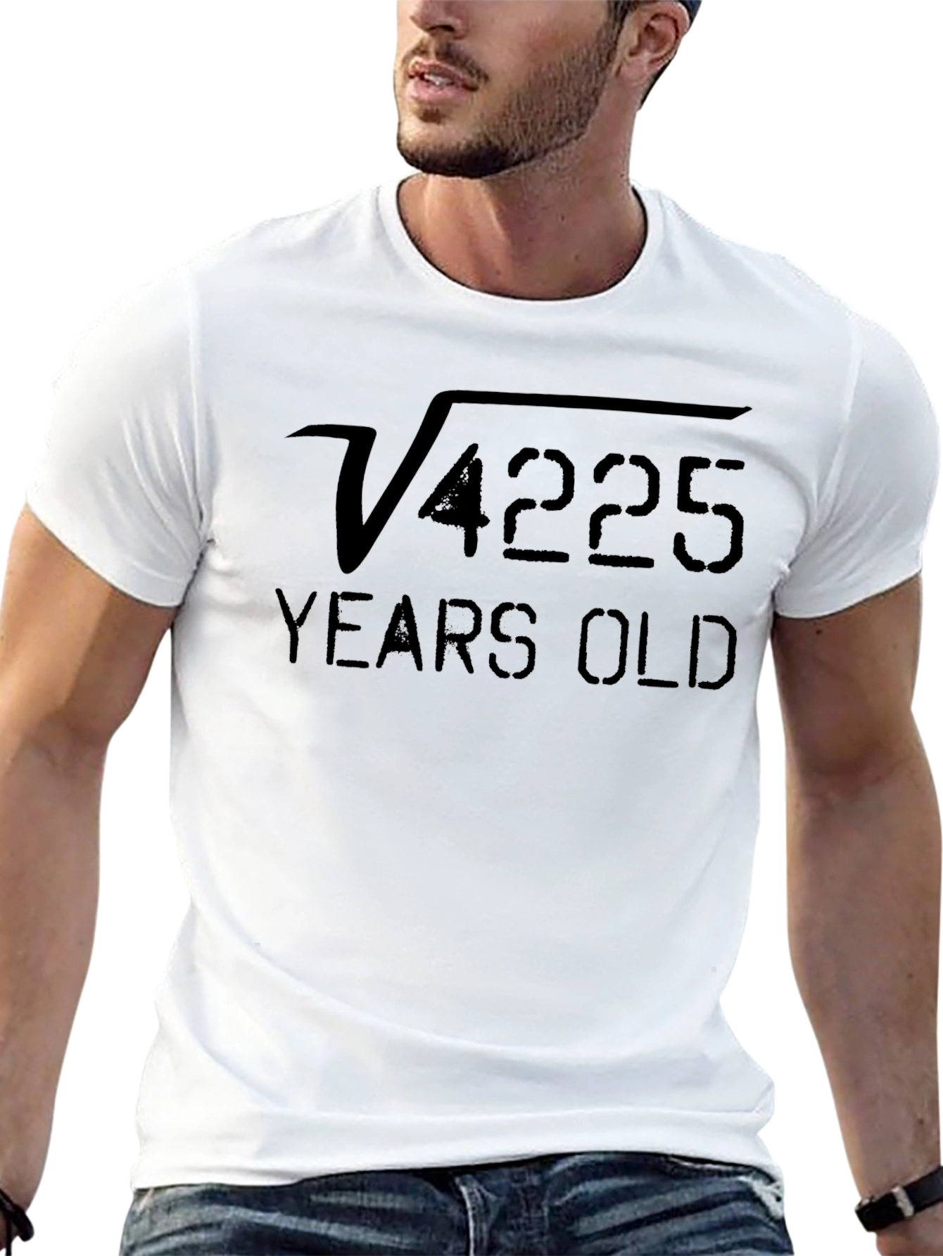Funny 65th Birthday Math Root T-Shirt
