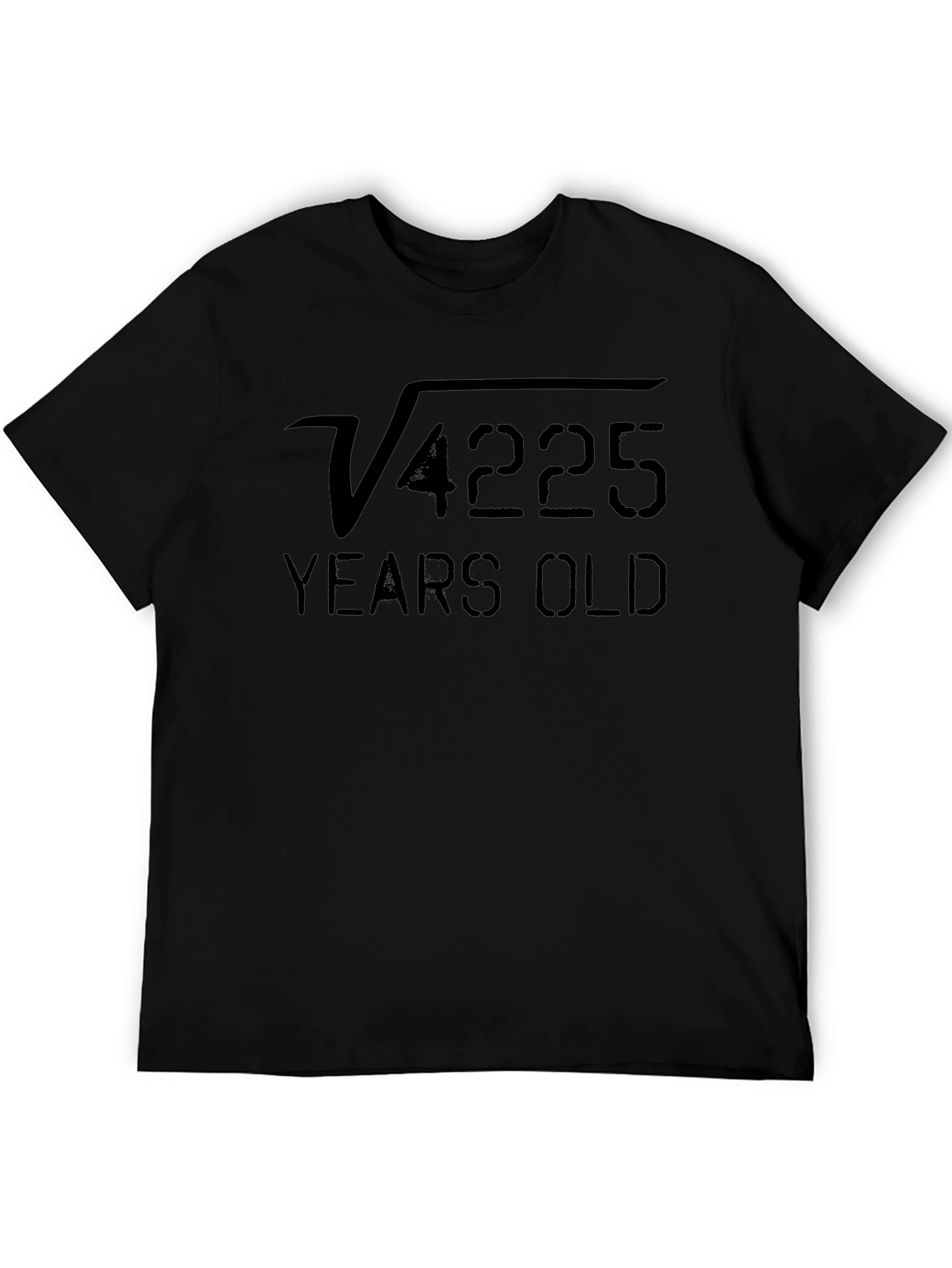 Funny 65th Birthday Math Root T-Shirt