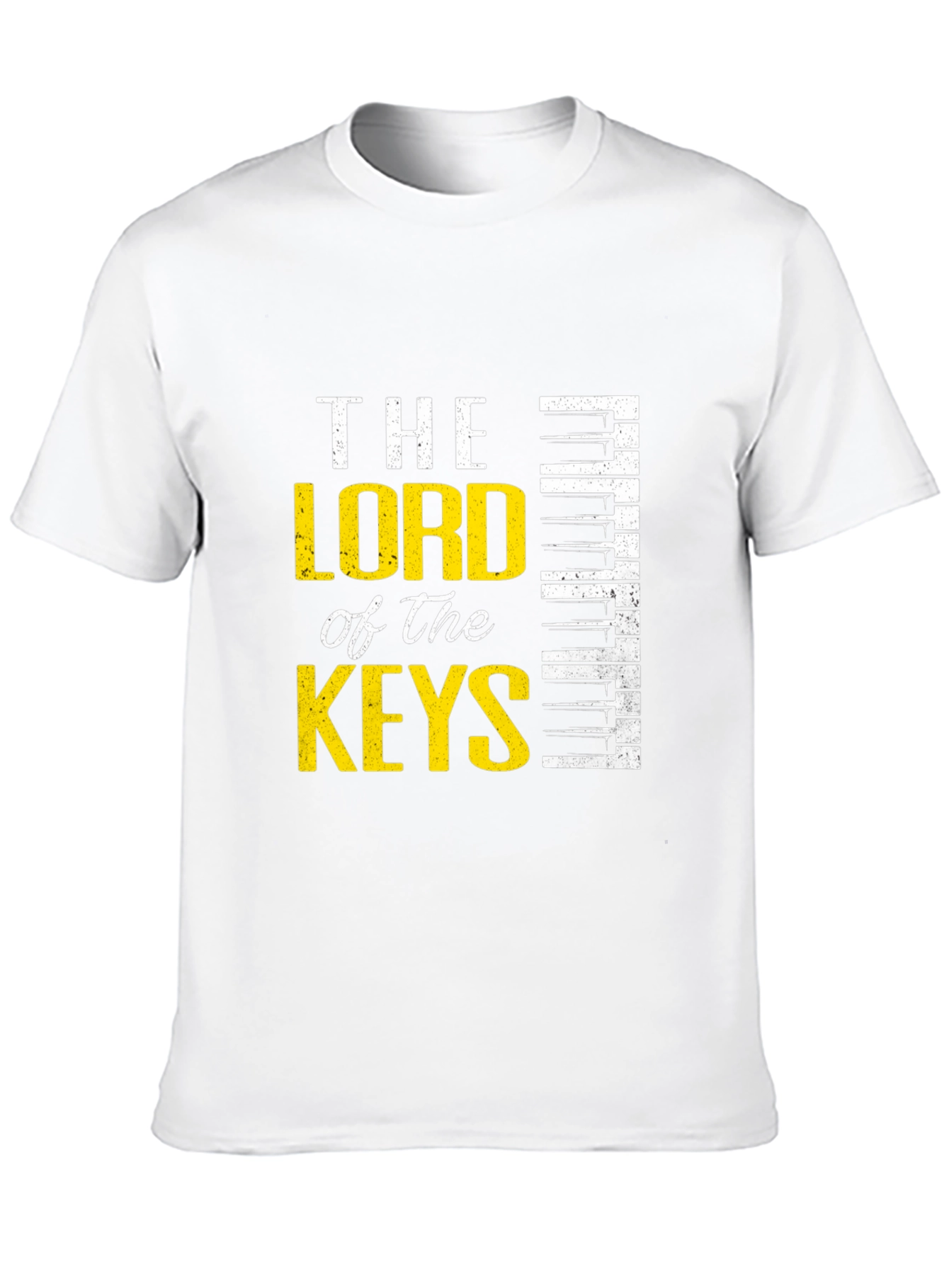 The Lord of the Keys Black Graphic Tee