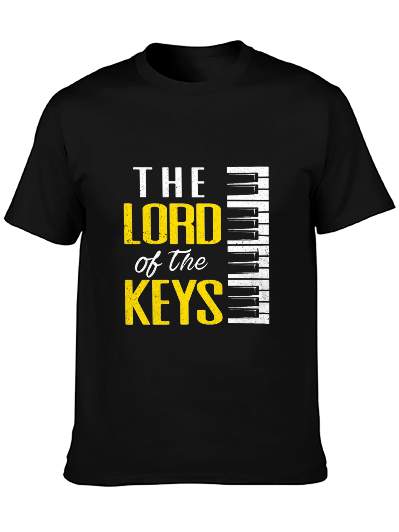 The Lord of the Keys Black Graphic Tee