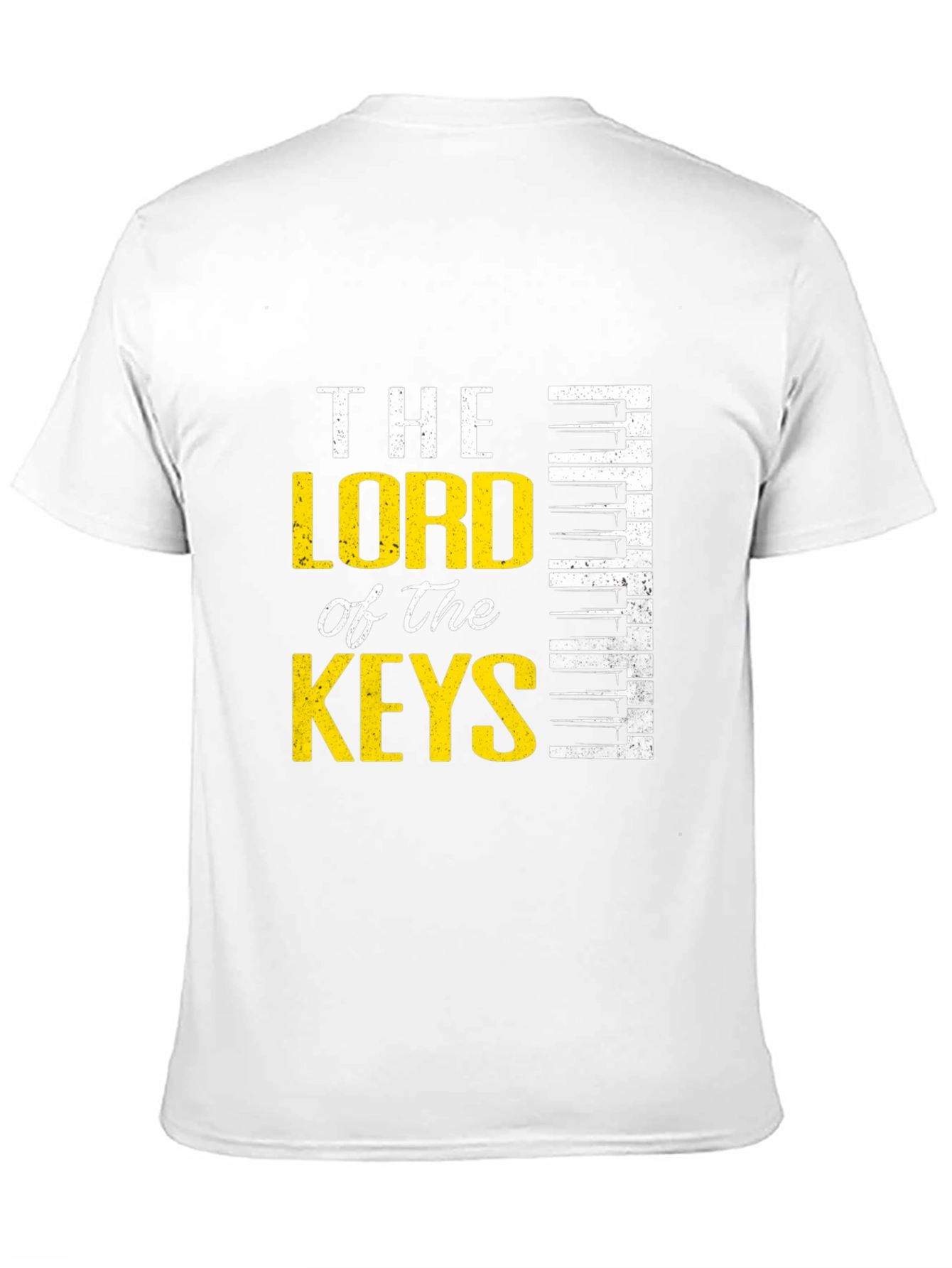 The Lord of the Keys Black Graphic Tee