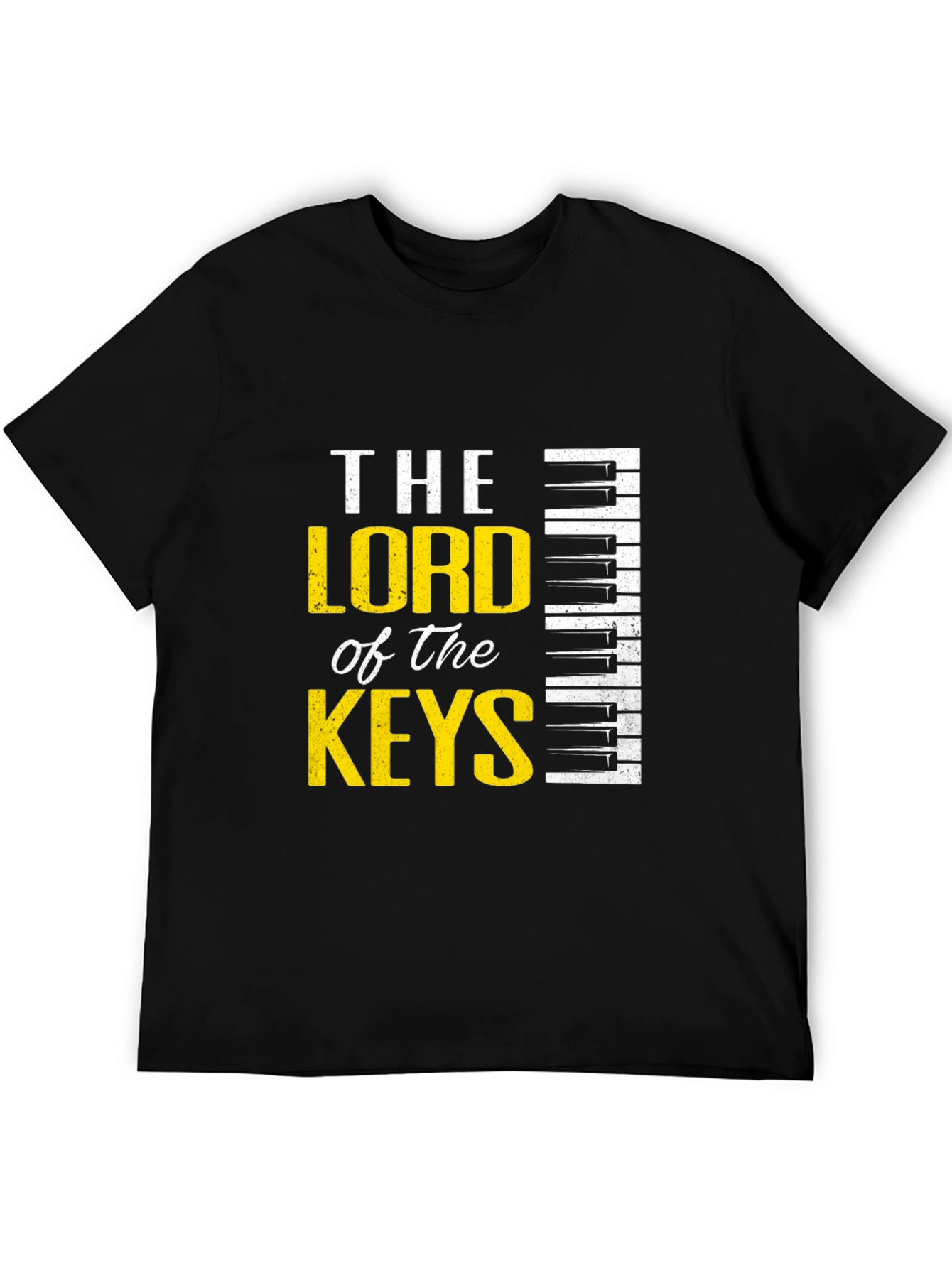 The Lord of the Keys Black Graphic Tee