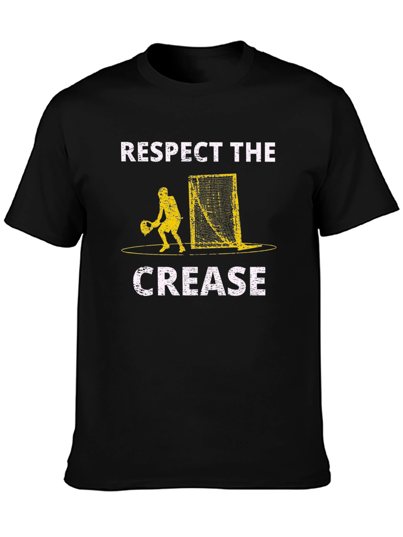 Respect the Crease Lacrosse Graphic T-Shirt