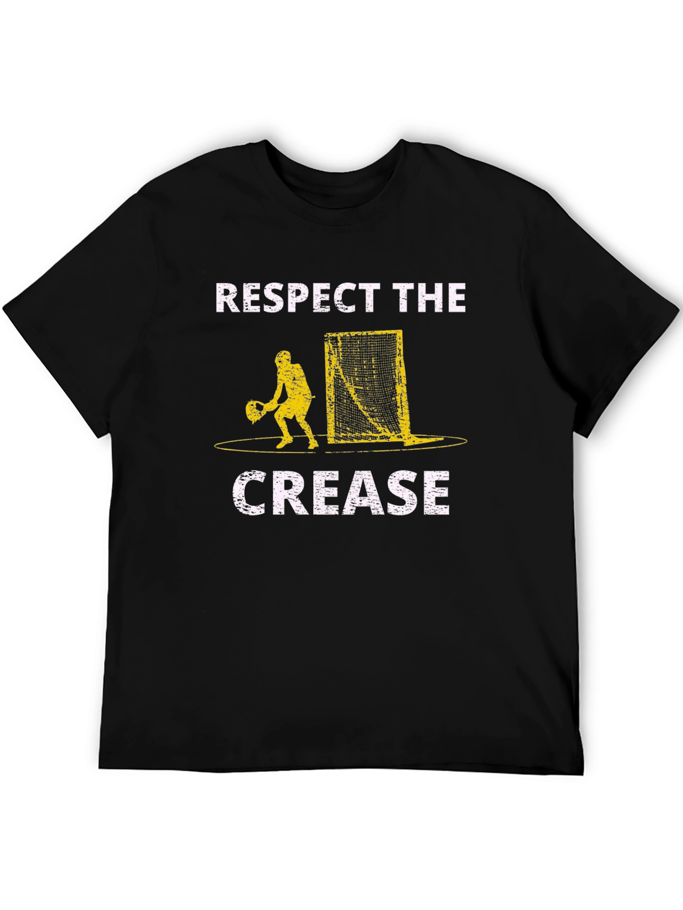 Respect the Crease Lacrosse Graphic T-Shirt