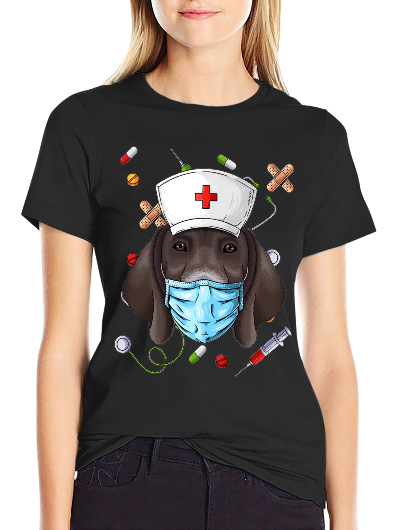 Dog Nurse T-Shirt - Essential Worker Tee