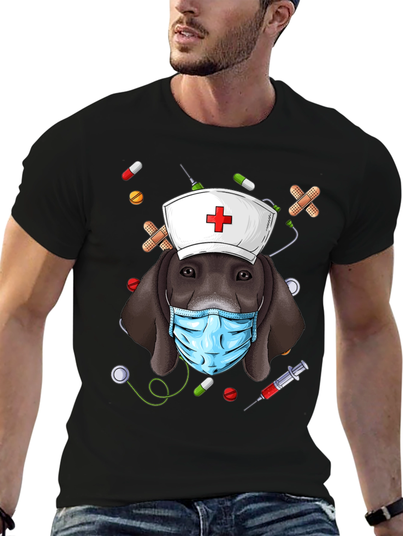 Dog Nurse T-Shirt - Essential Worker Tee