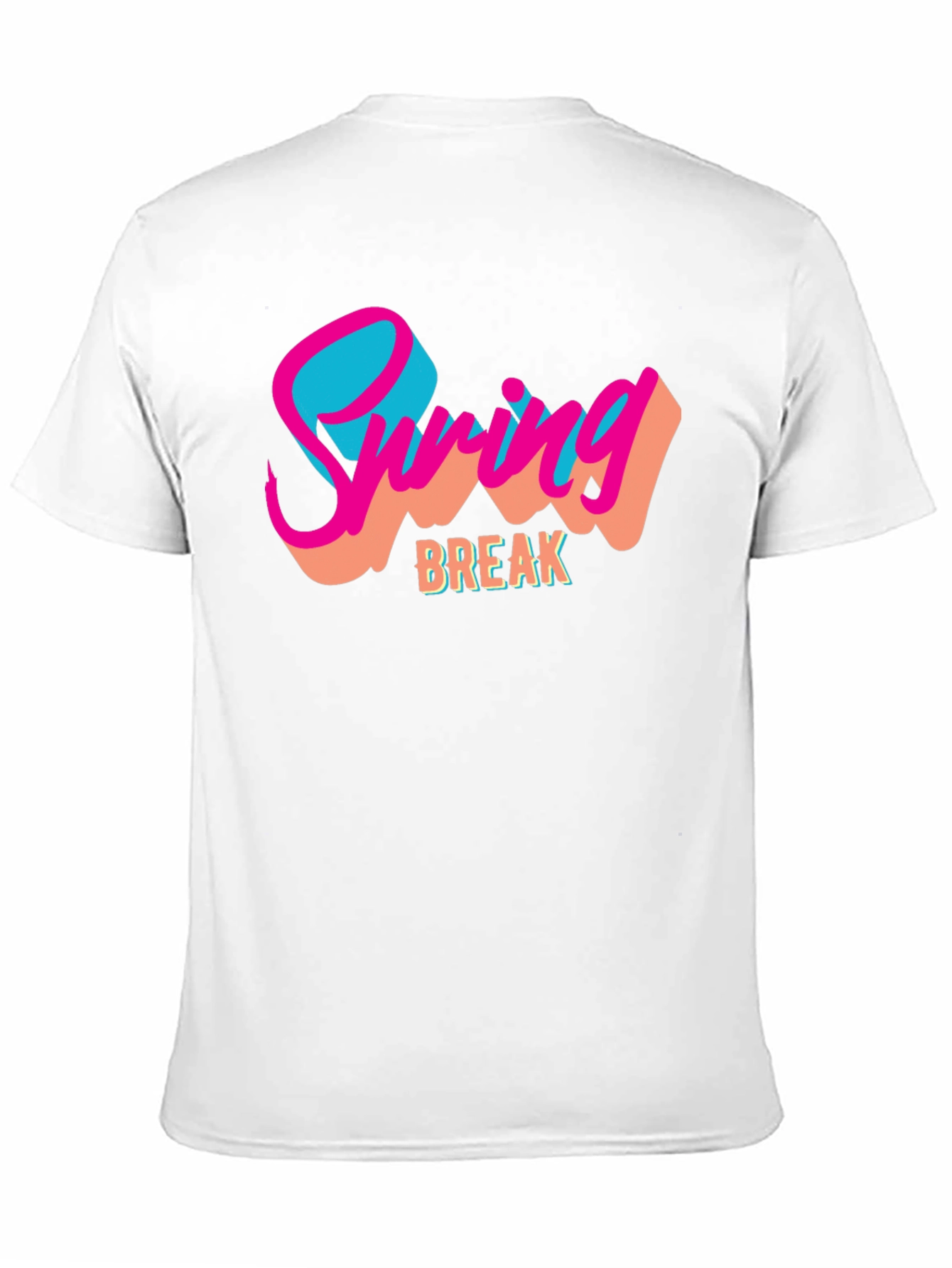 Spring Break Graphic Tee - Black T-Shirt