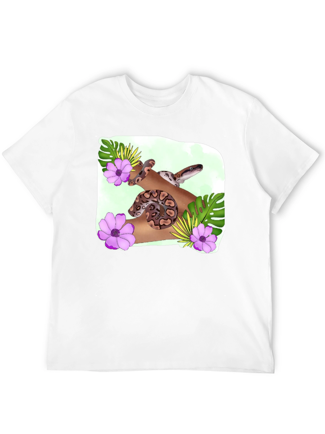 Botanical Snake T-Shirt