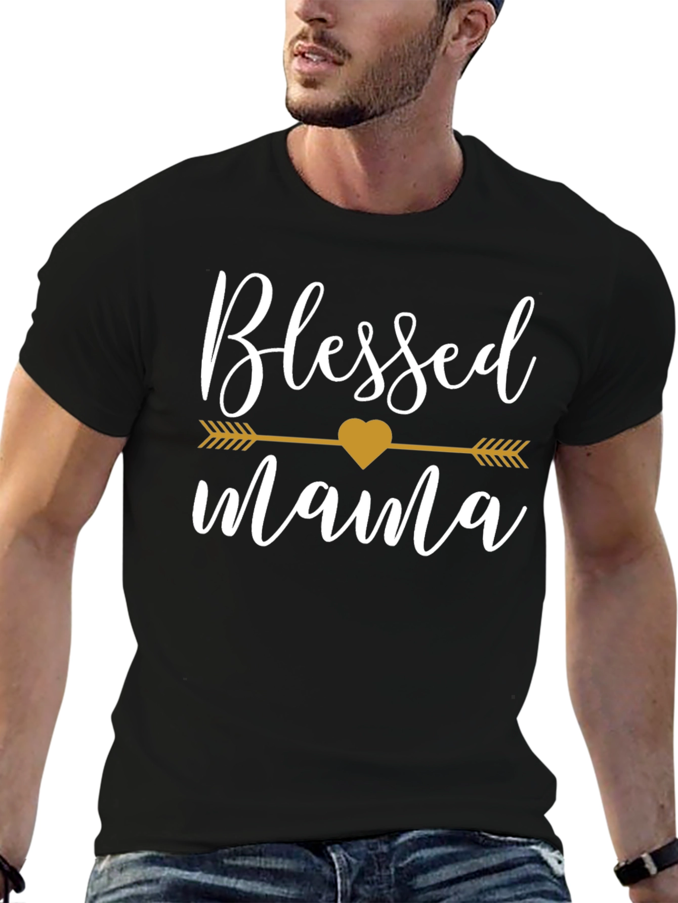 Blessed Mama T-Shirt - Cute Mothers Day Gift