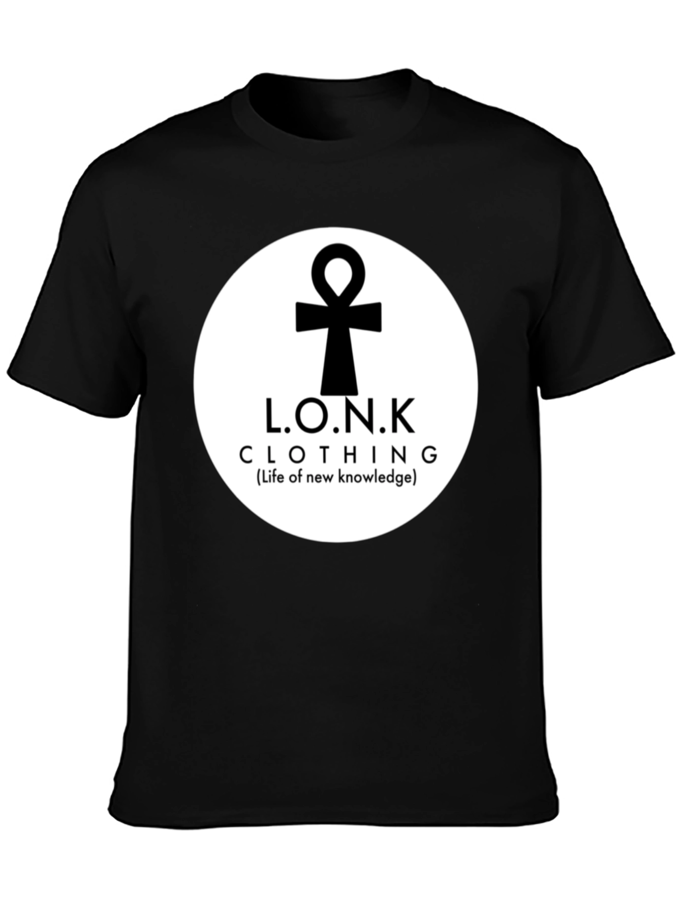 L.O.N.K Clothing Black T-Shirt - Life of New Knowledge