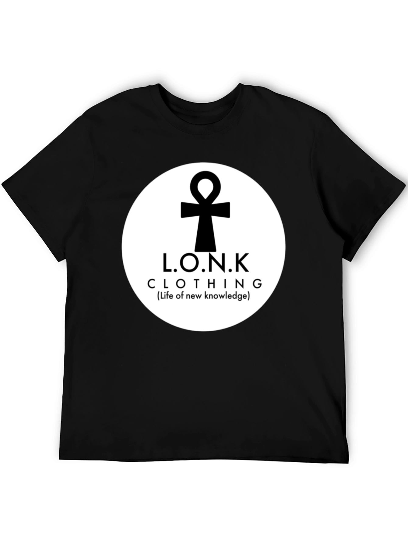 L.O.N.K Clothing Black T-Shirt - Life of New Knowledge