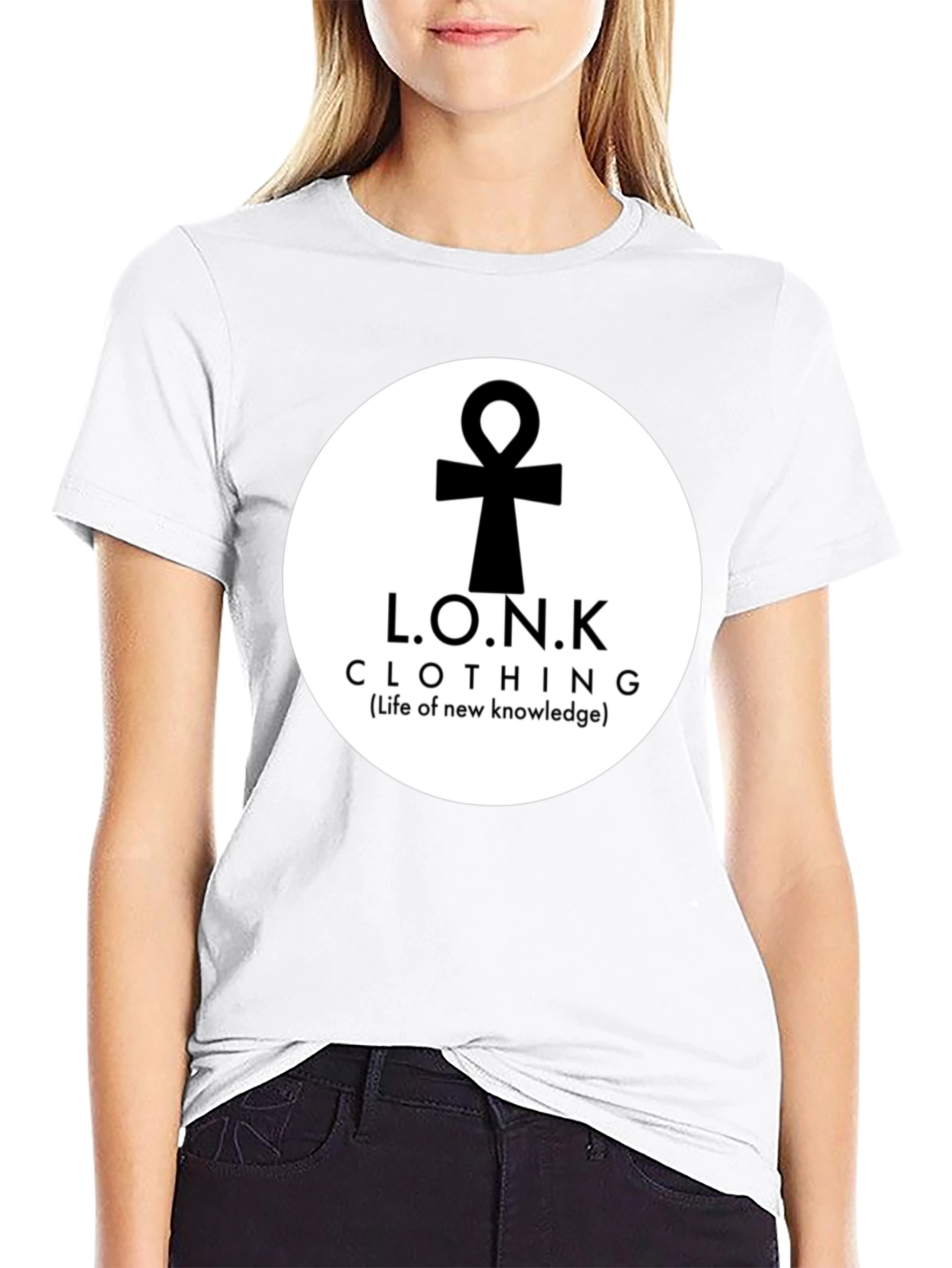L.O.N.K Clothing Black T-Shirt - Life of New Knowledge