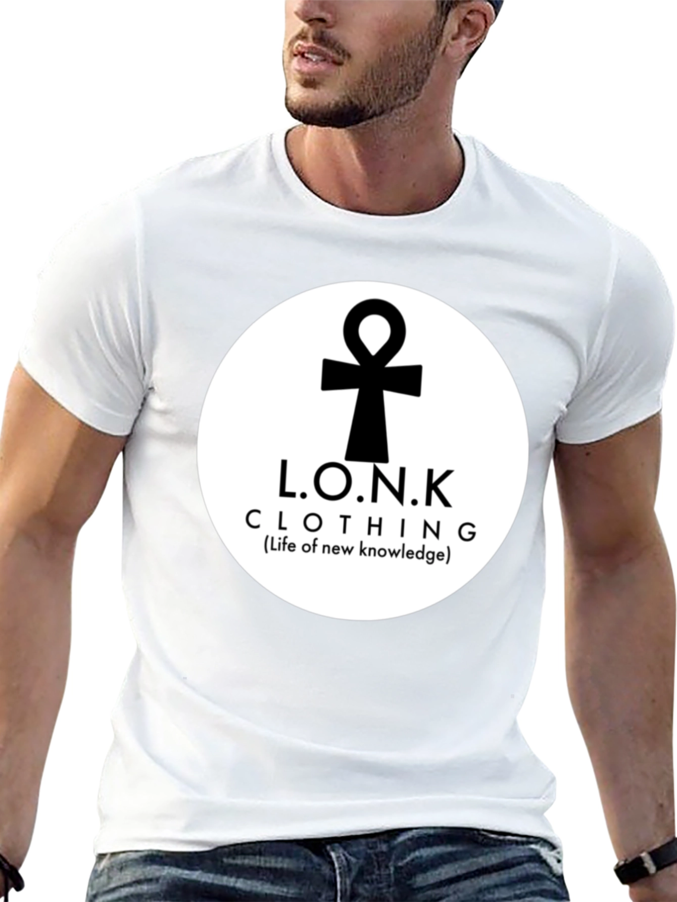 L.O.N.K Clothing Black T-Shirt - Life of New Knowledge
