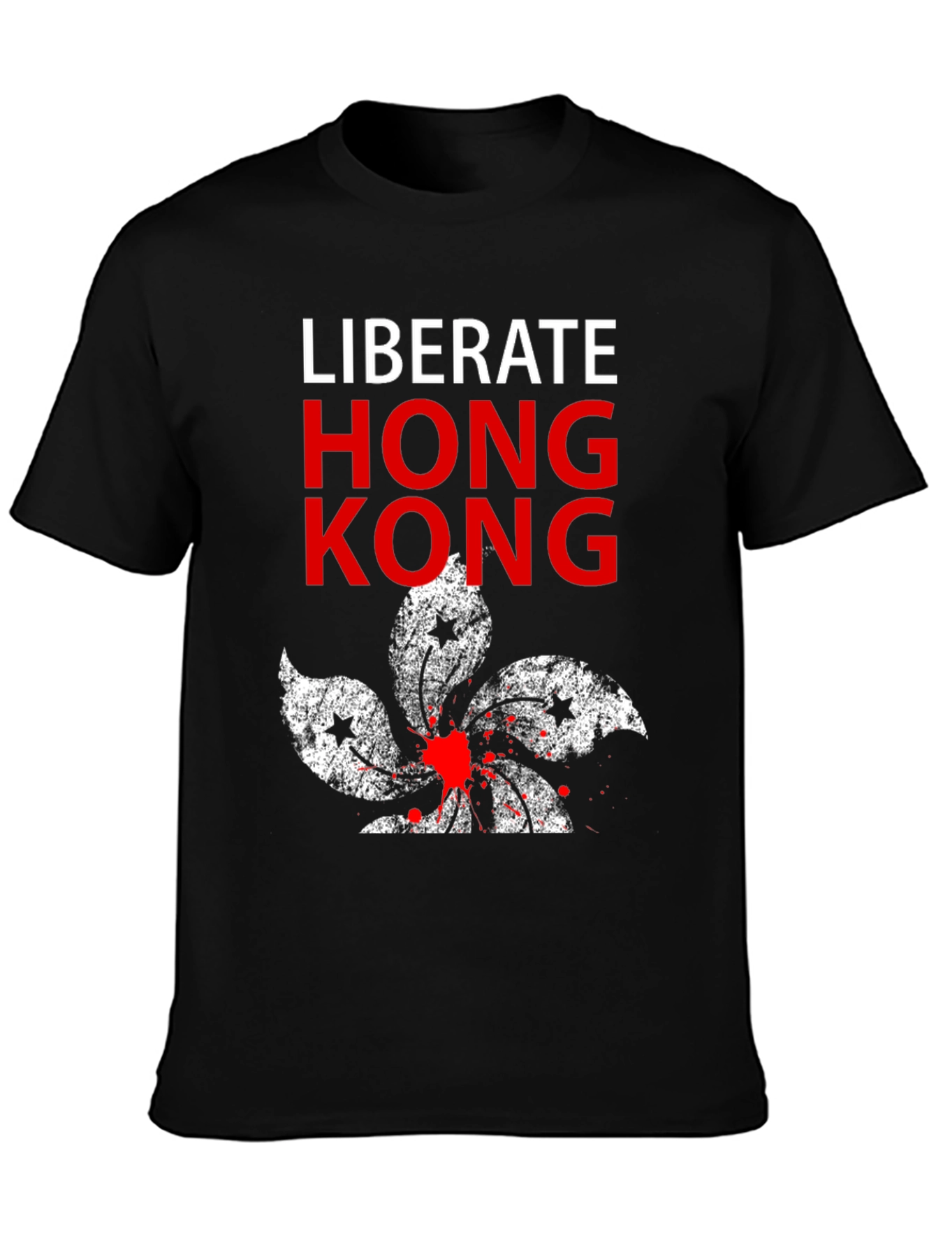 Liberate Hong Kong Graphic Tee