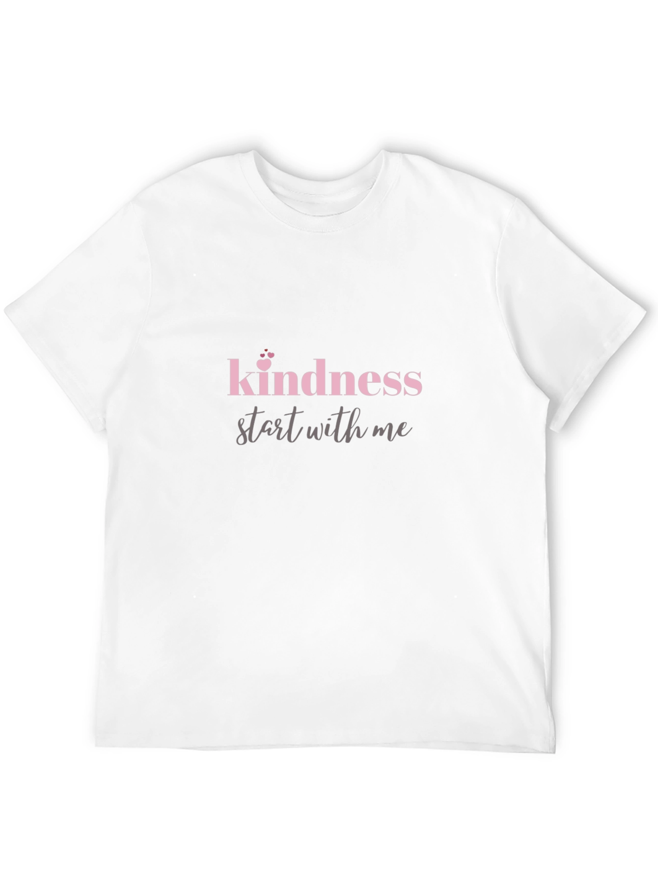 Kindness Start With Me Black T-Shirt