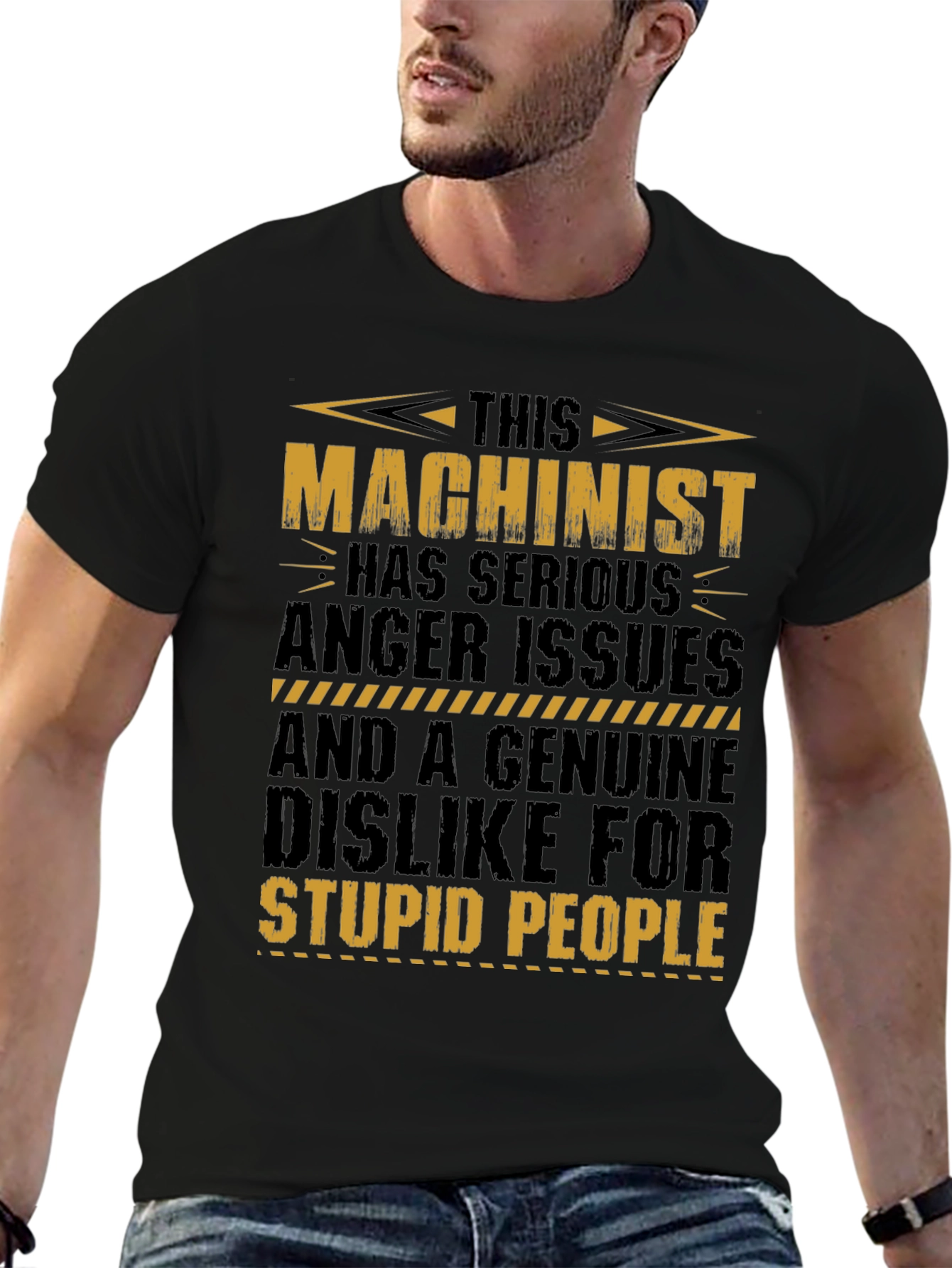 Machinist Anger Issues T-Shirt - Funny Job Tee