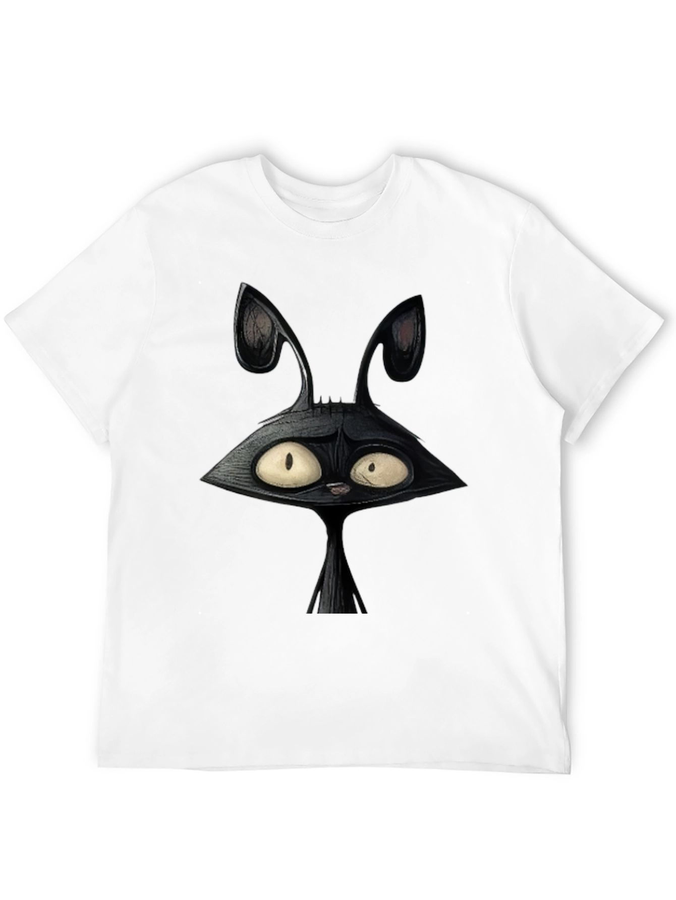Creepy Cartoon Bunny Graphic Tee