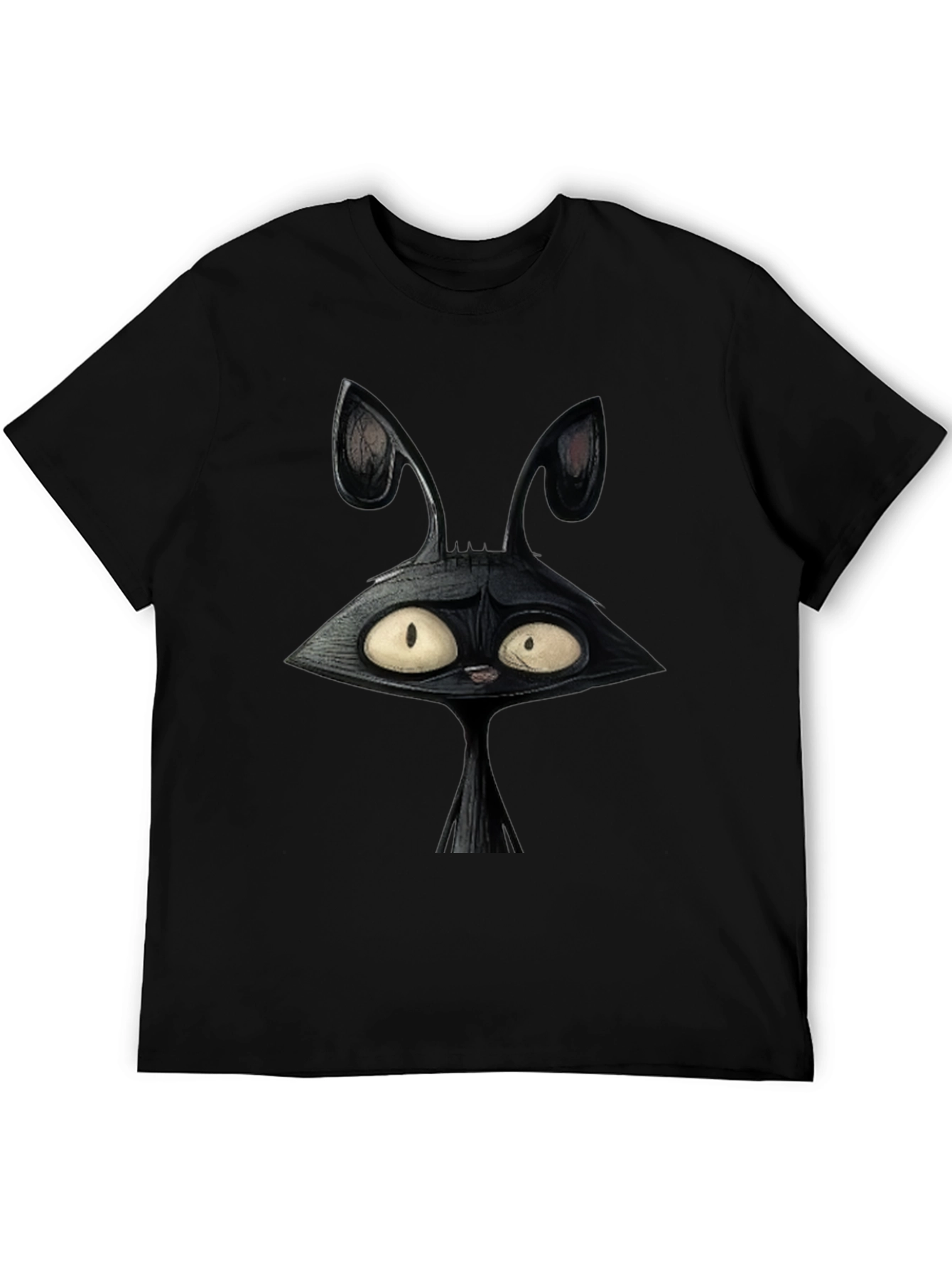 Creepy Cartoon Bunny Graphic Tee