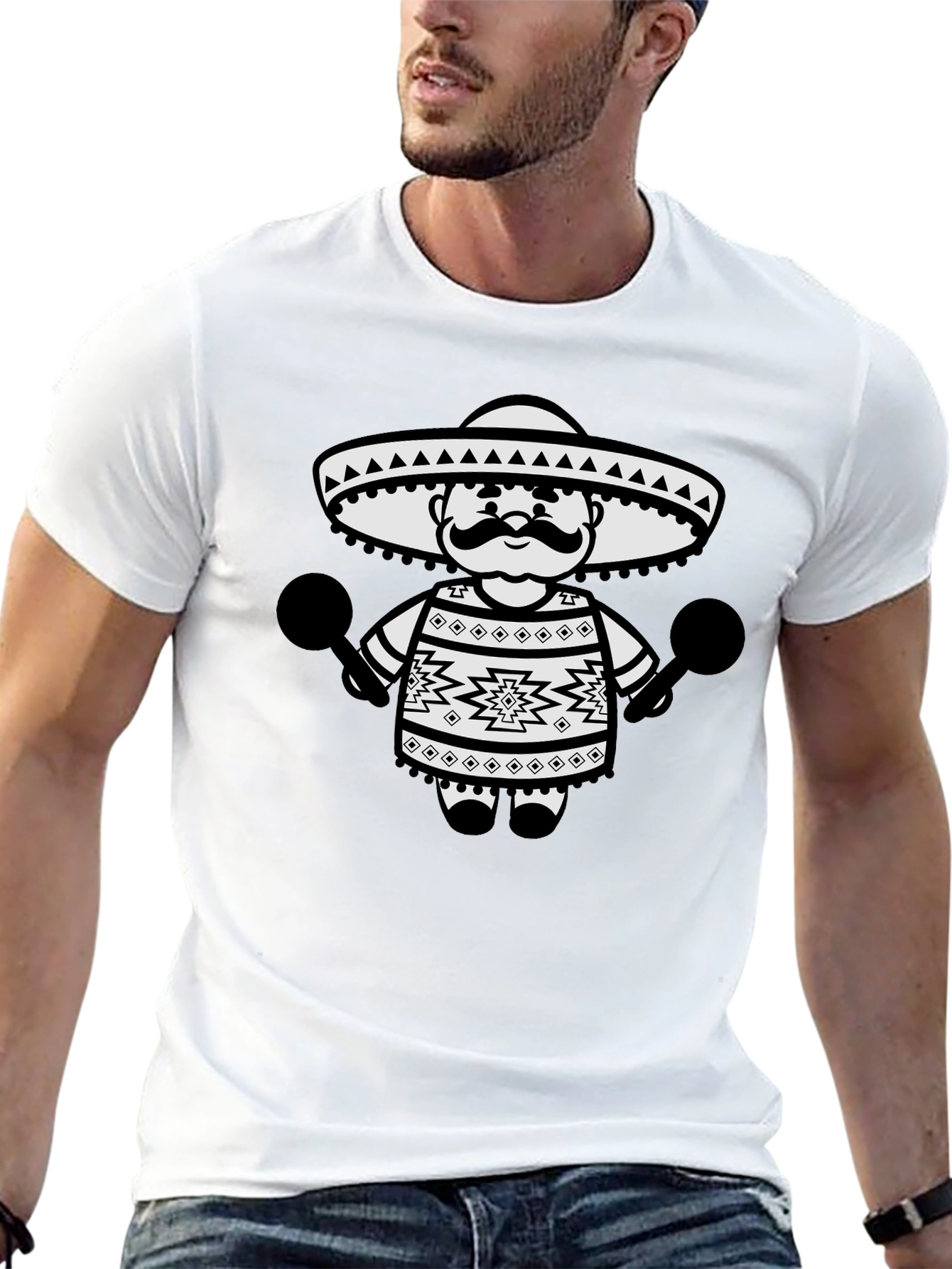 Mariachi Cartoon T-Shirt